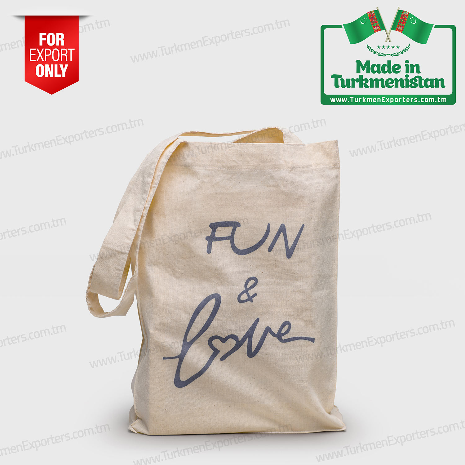 Eco cotton bag Turkmenistan | Horjun Eco Bag