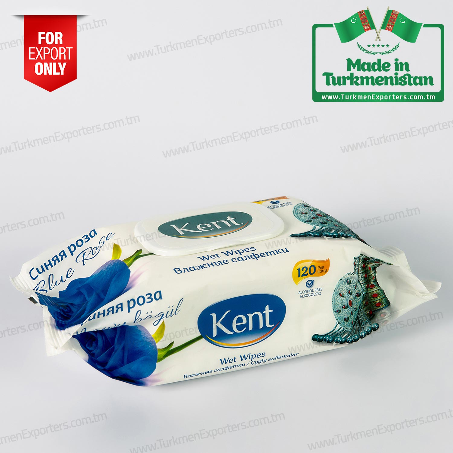Kent ıslak mendil (blue rose - 120 pc) | Umutlu Nesil Limited Şirketi