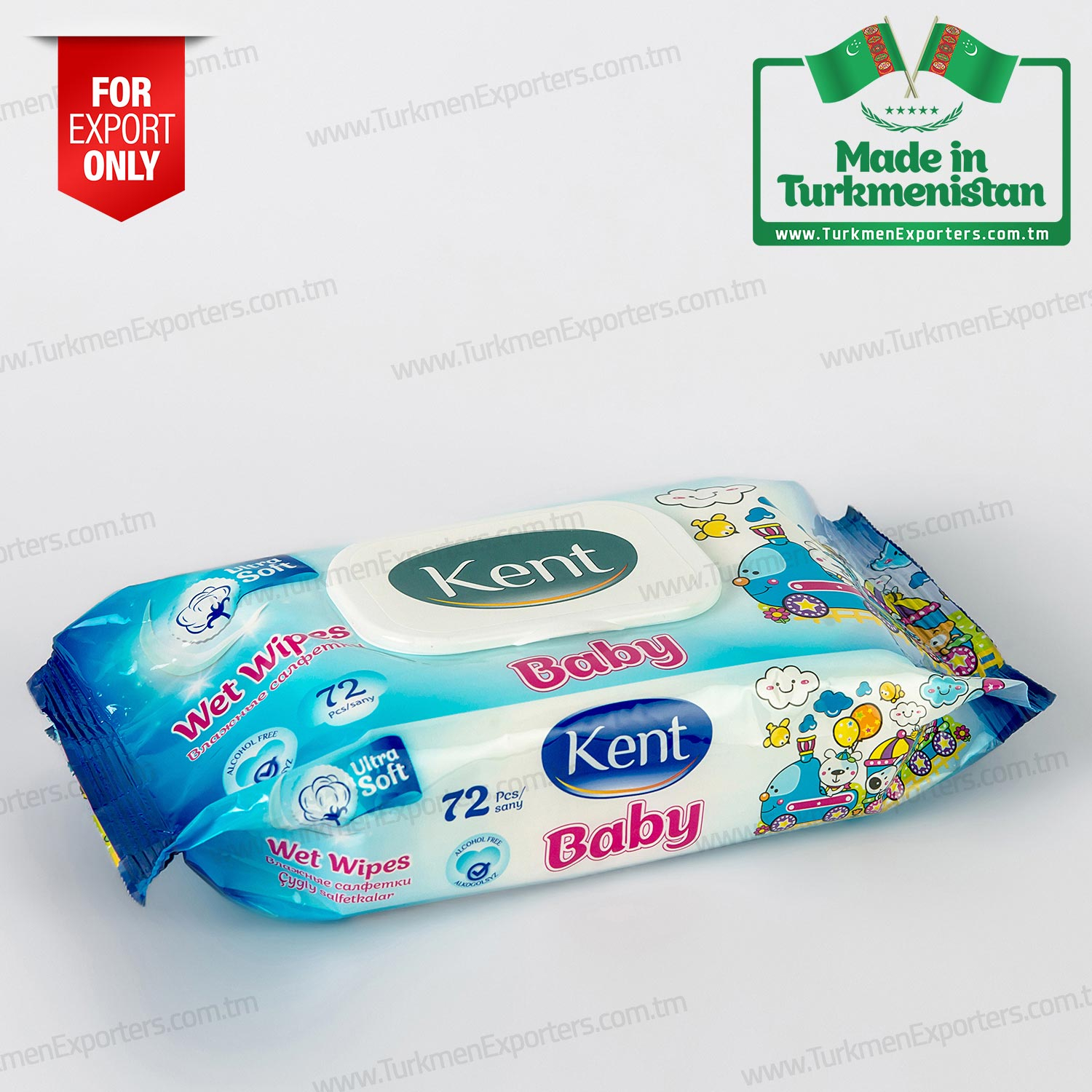 Yüksek kaliteli ıslak mendil Türkmenistan ürünü | Umutlu Nesil Limited Şirketi