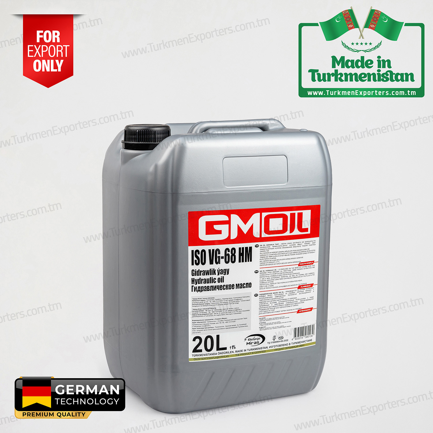 GM OIL hidrolik yağı | Gelcege Miras özel şirketi