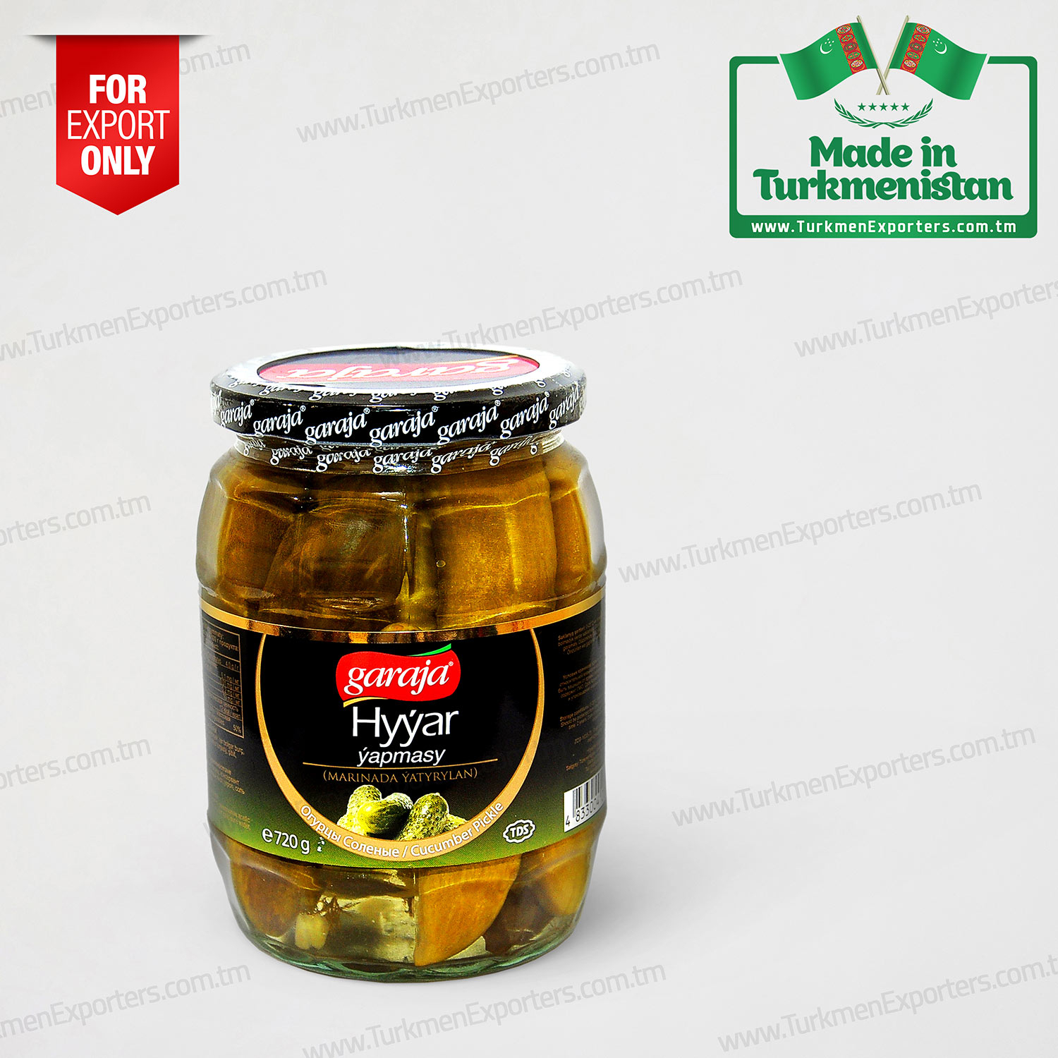 Cucumber pickle wholesale from Turkmenistan | Yakyn Dost economic society