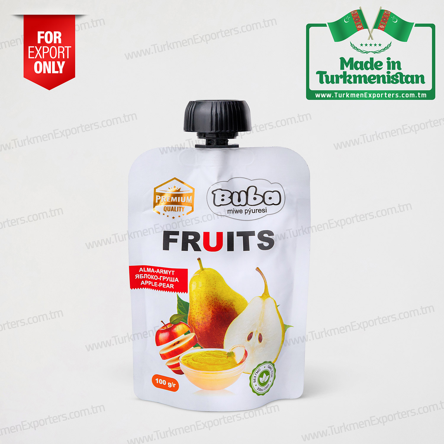 Elma armut püresi Buba 100gr | Arş limited şirketi