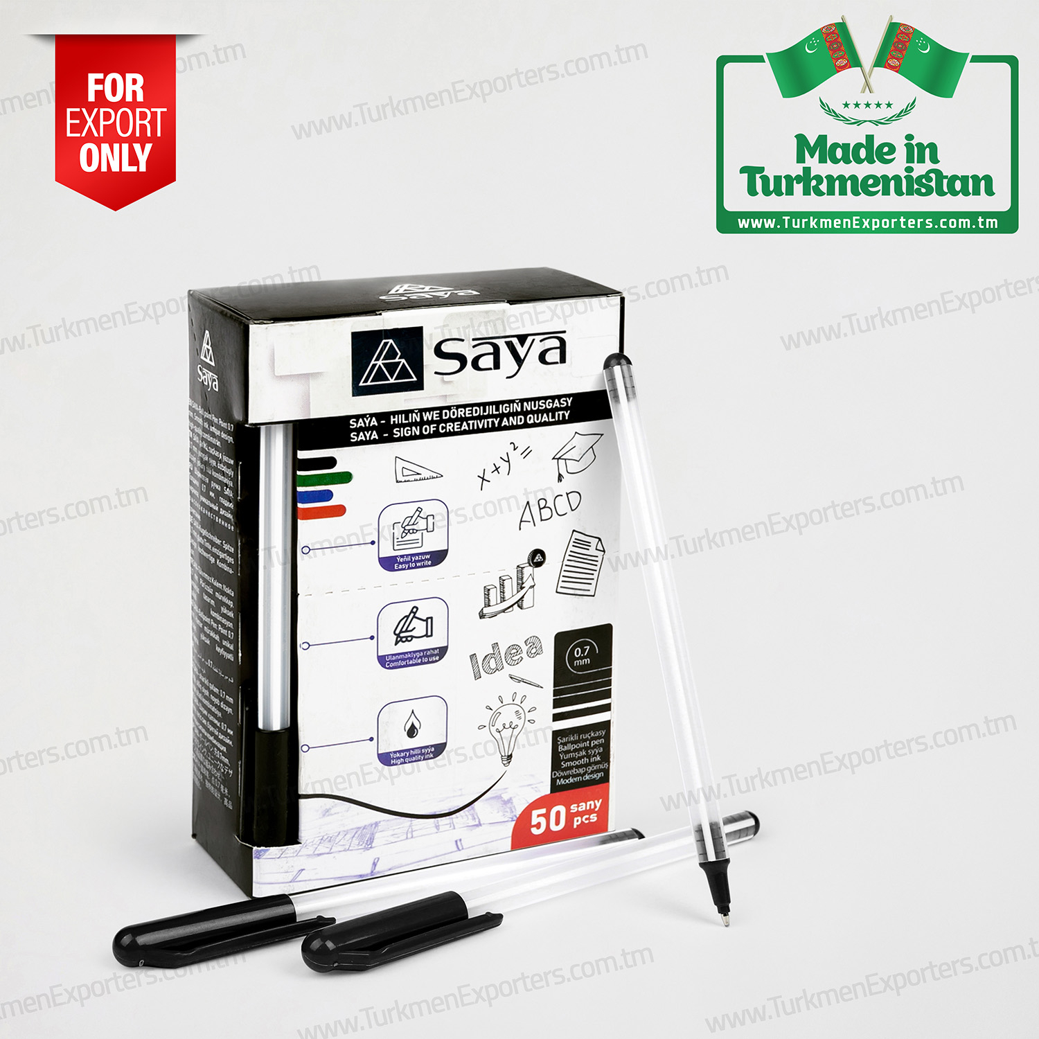 Türkmenistanda öndürilen ýokary hilli şarikli ruçka | Döwrebap Hil HK