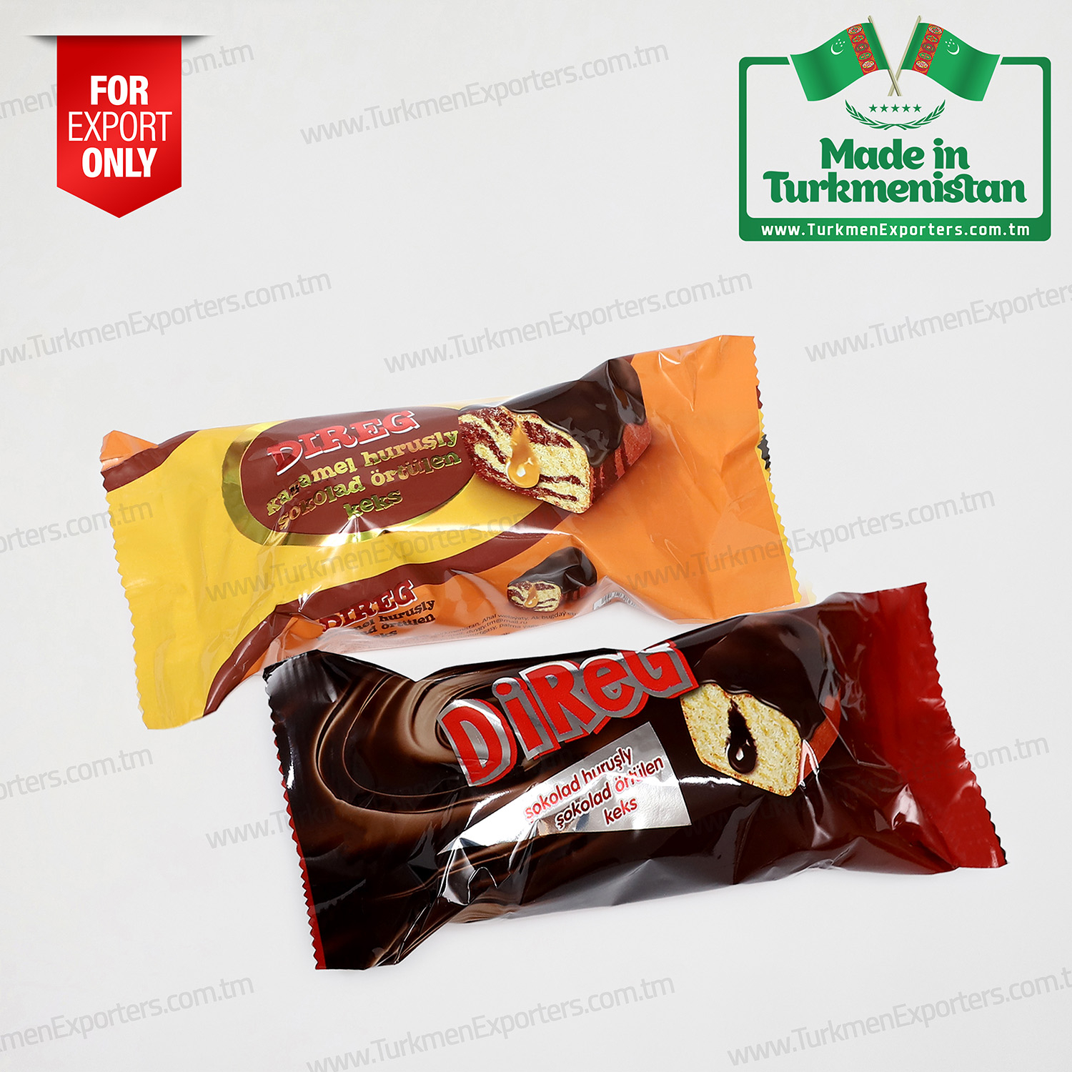 Şokoladly keks Direg Türkmenistanyň Önümi | Duýgy HK