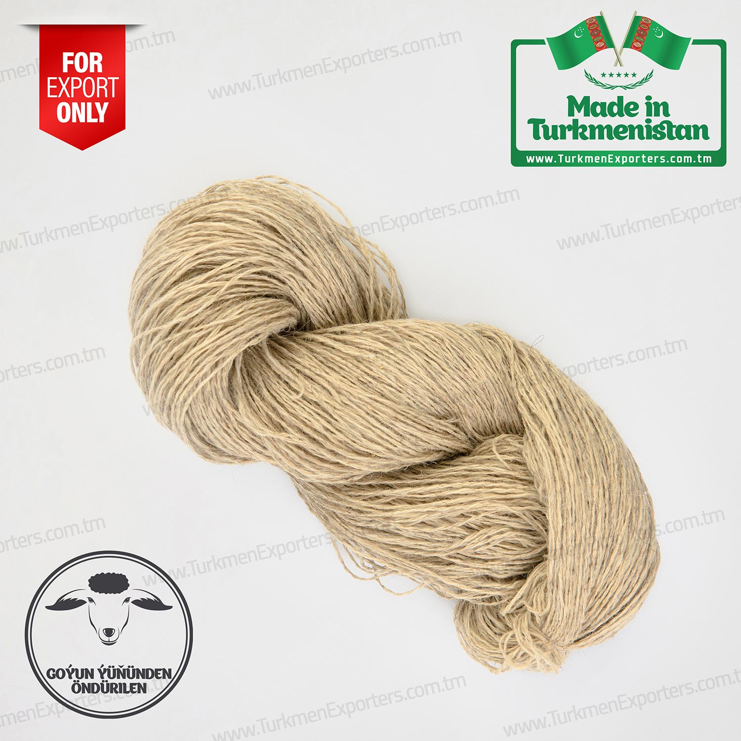 Ýüň ýüplügi Türkmenistanyň Önümi | Kerwenler HK