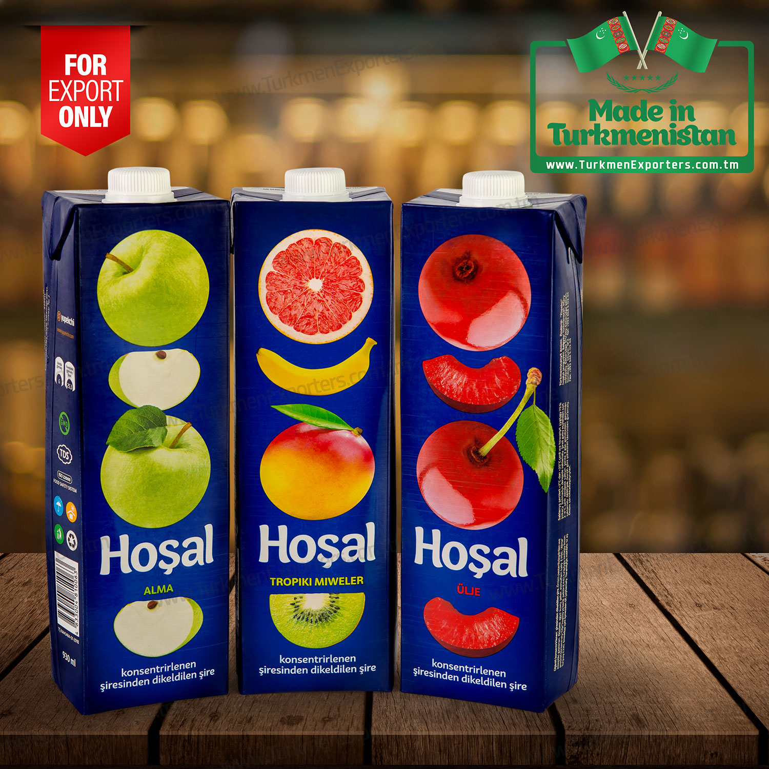 Fruit juice in Turkmenistan wholesale for export | Yupekchi economic society