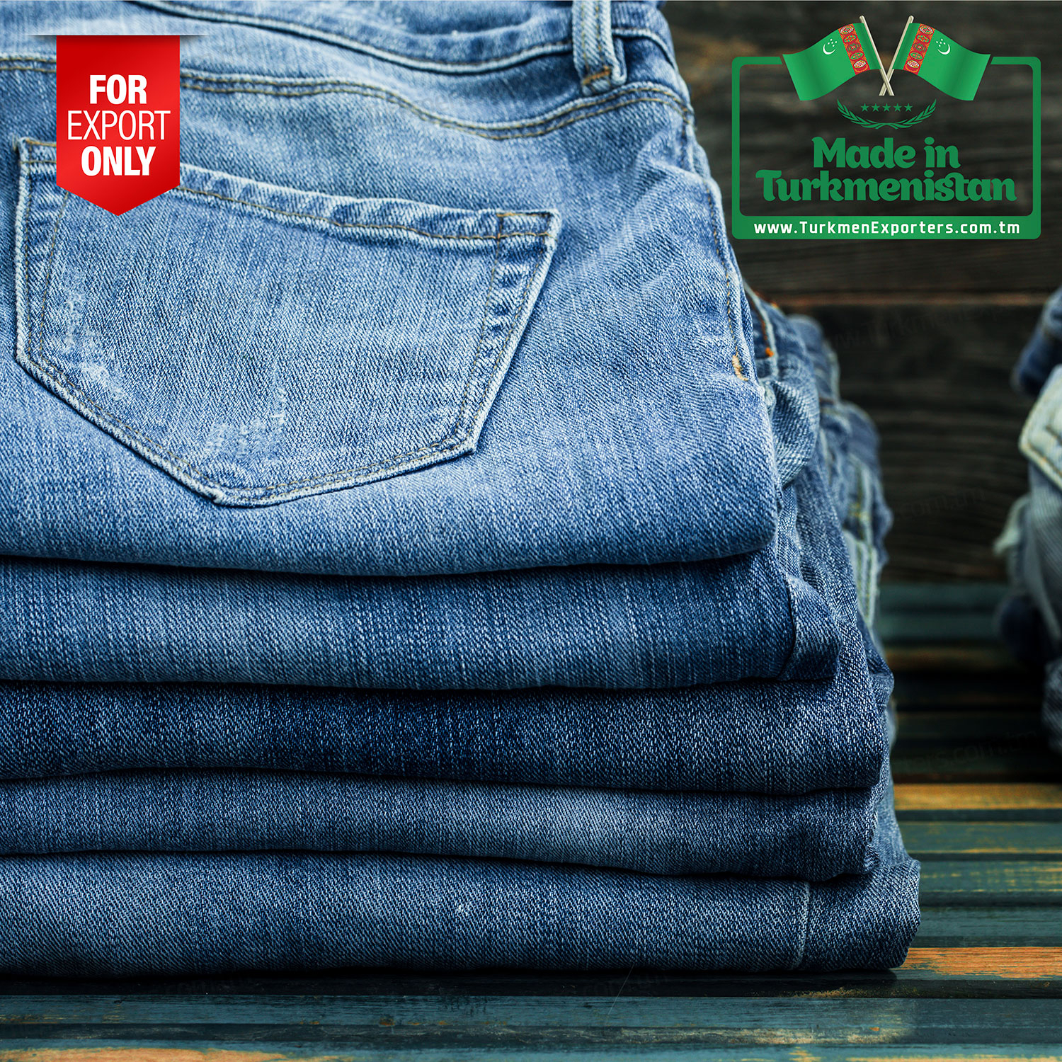 Mens jeans wholesale from Turkmenistan | Turkmenbashi Jeans Complex