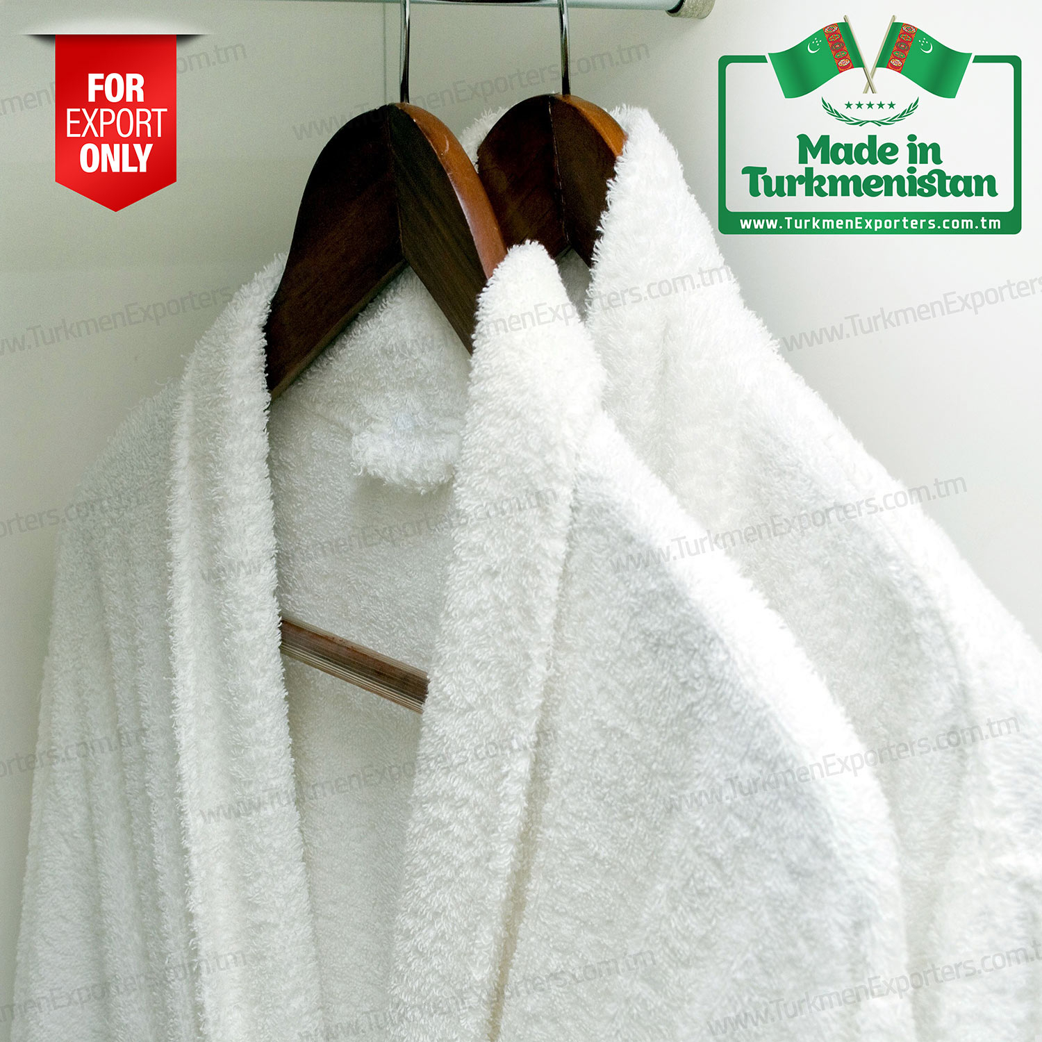 Банный халат оптом из Туркменистана | Ашхабадский текстильный комплекс