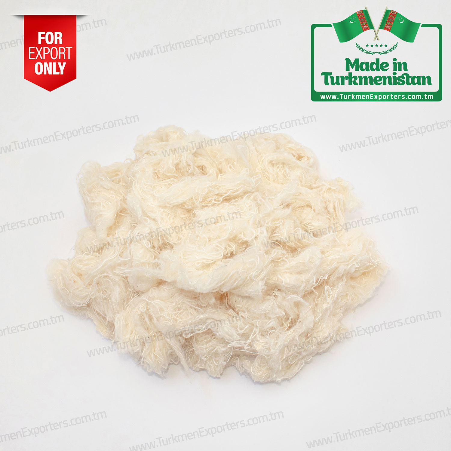 Cotton yarn waste shoddy | Turkmen Export Trading Services Company