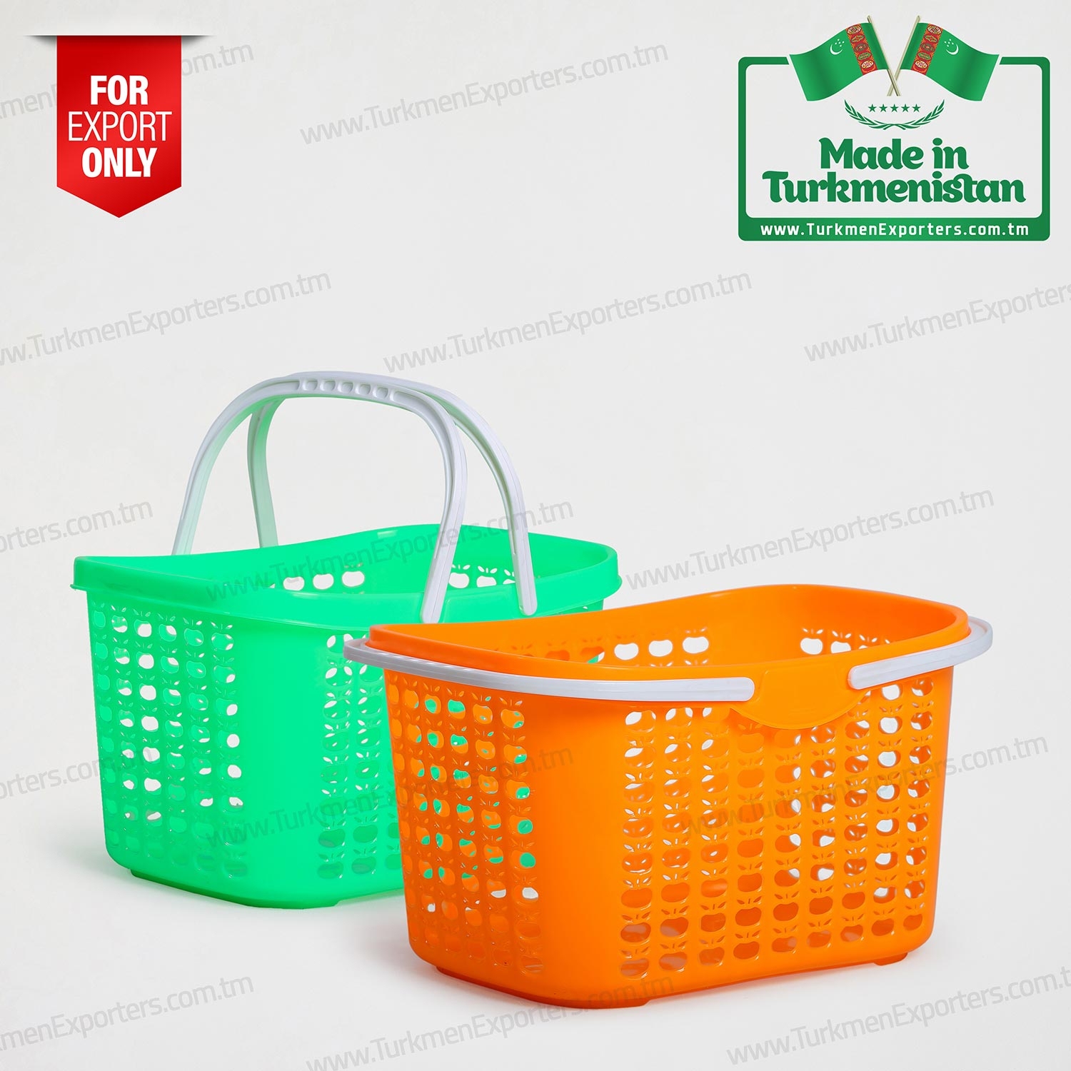 Plastic basket wholesale for export from Turkmenistan | Turkmen Shohle economic society