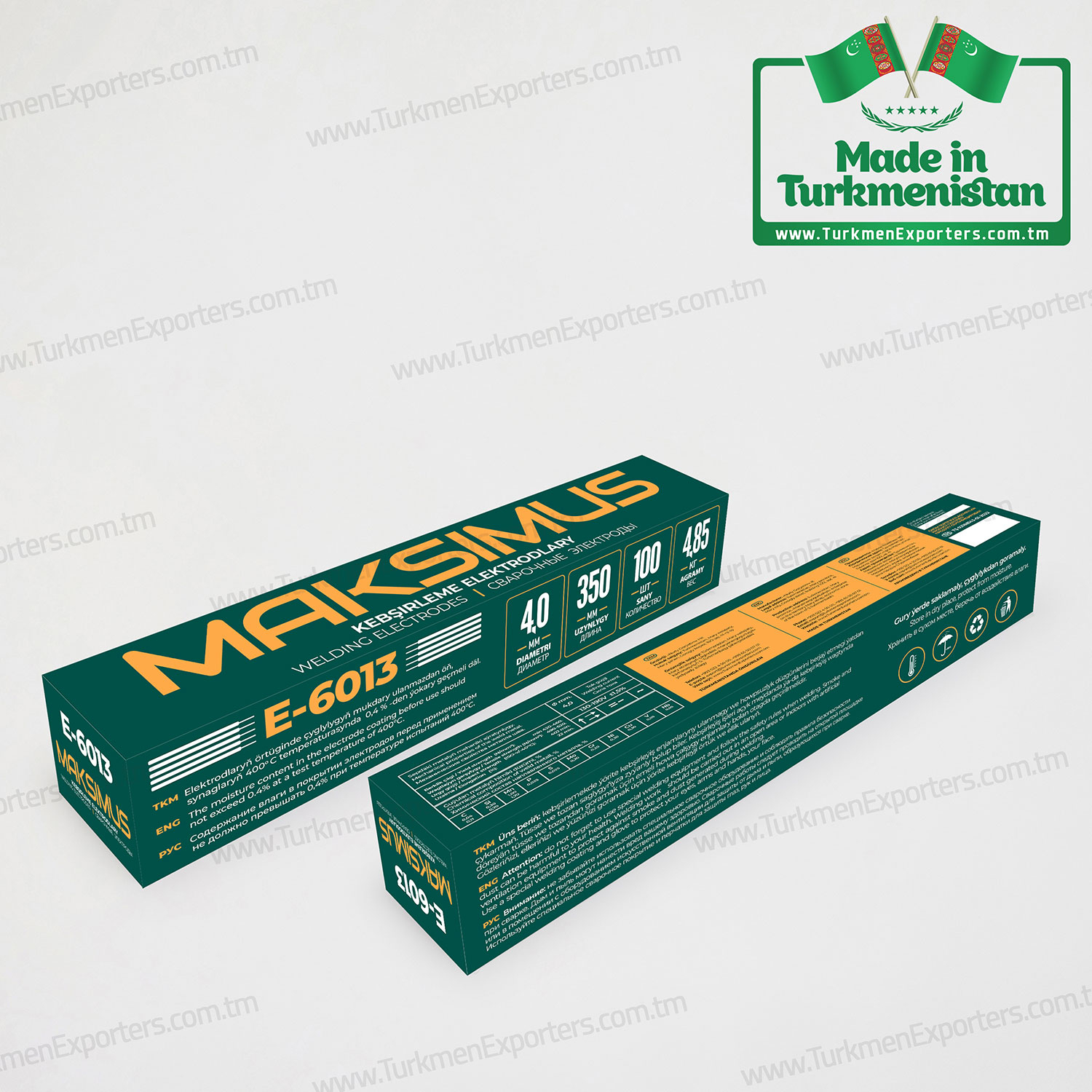 Welding electrode Maksimus wholesale for export | Nurly Gozyetim individual enterprise