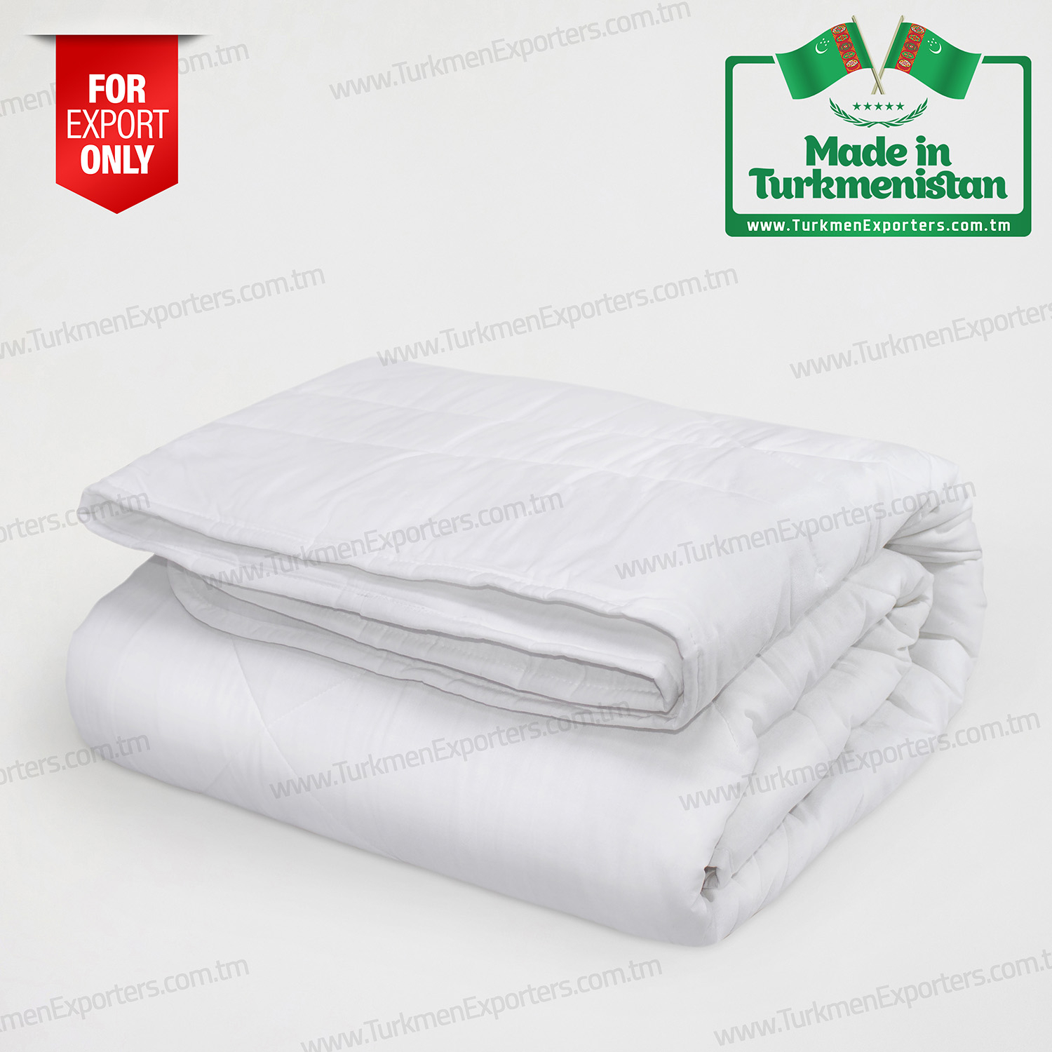 Pamuk dolgulu yorgan battaniye Türkmenistan ürünü | Nurly Goza limited şirketi