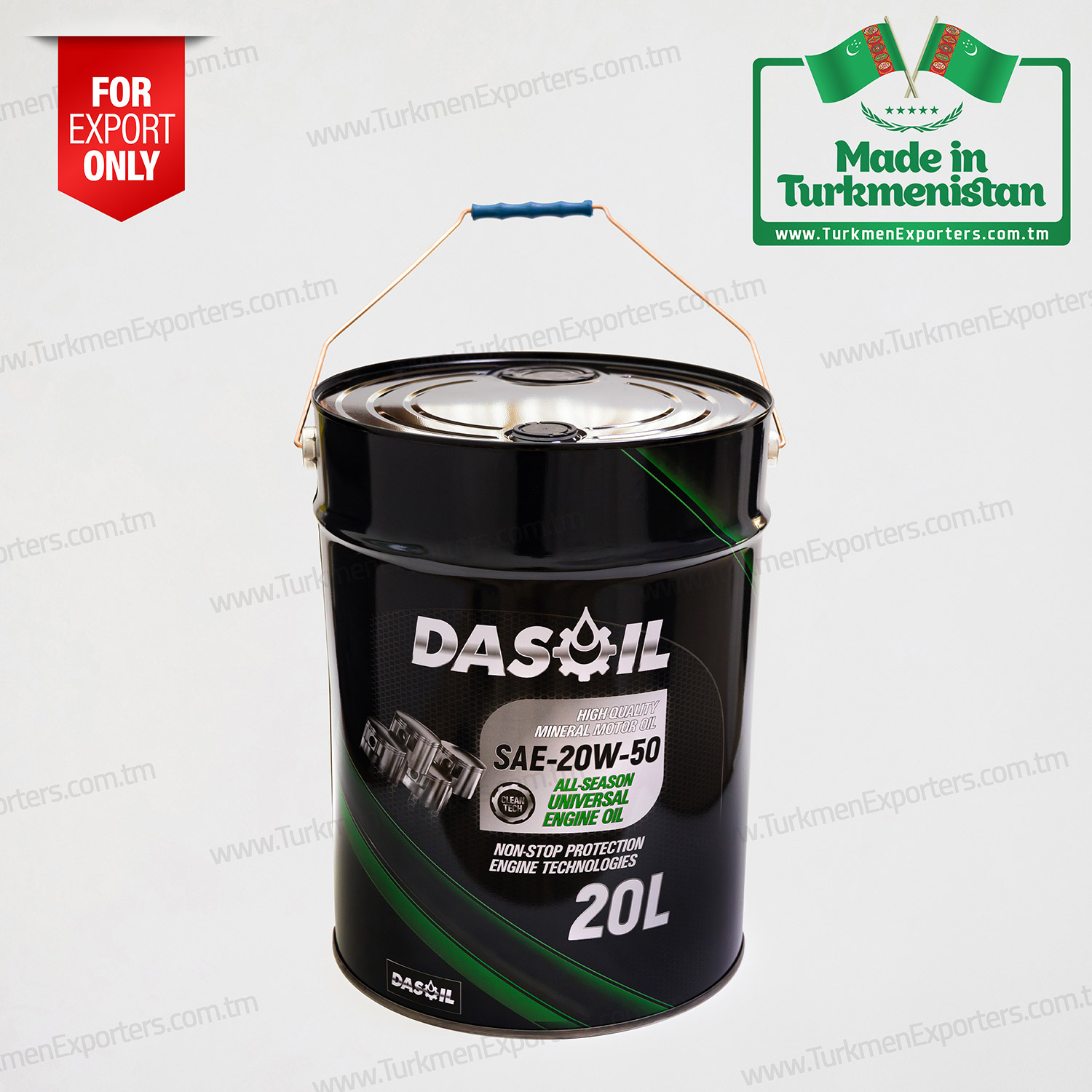 Mineral motor oil SAE 20W-50 DASOIL 20L | Ynamly Yag economic society