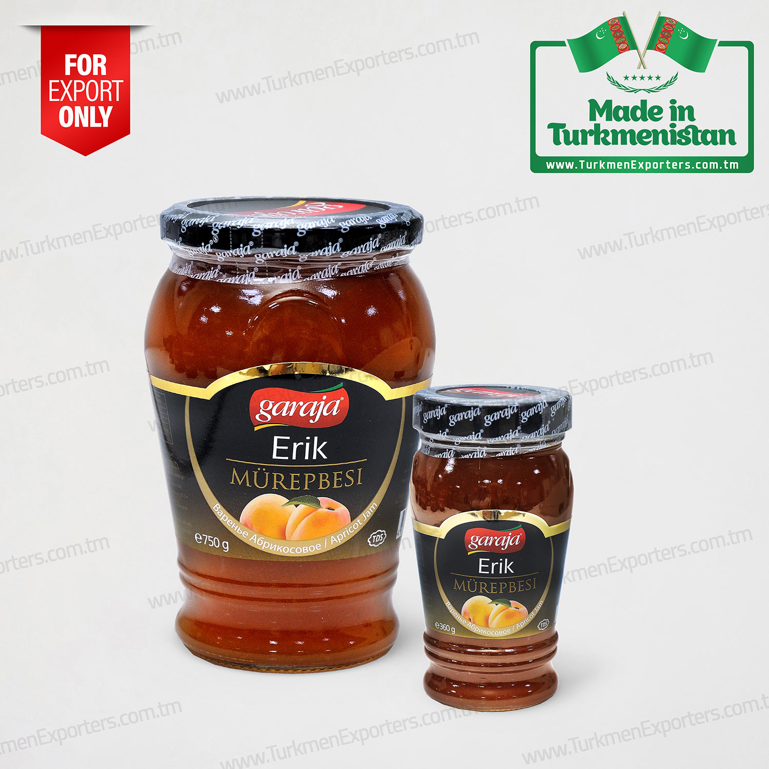 Apricot fruit jam Made in Turkmenistan | Yakyn Dost economic society