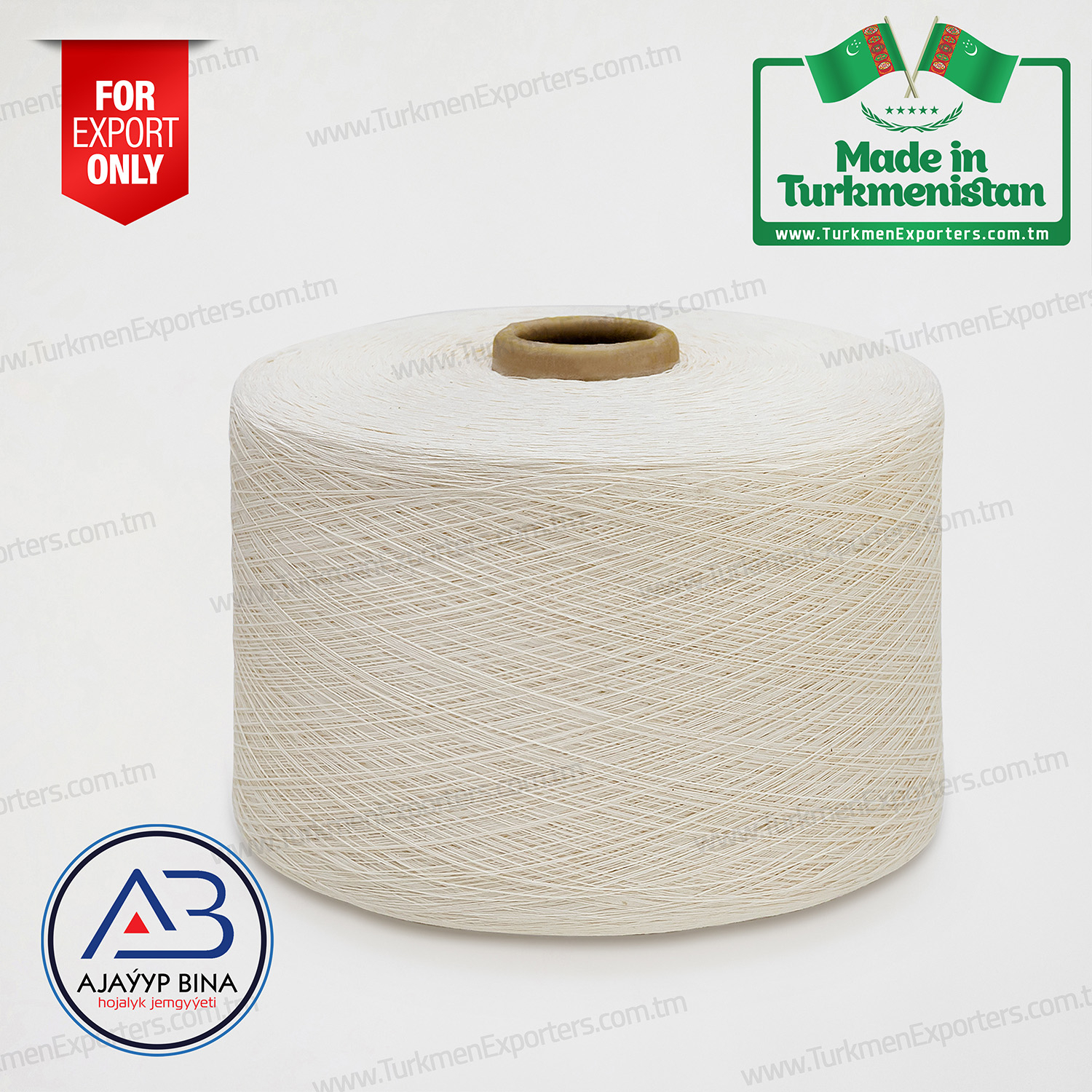 Cotton yarn Ne20/1 open-end | Ajayip Bina economic society