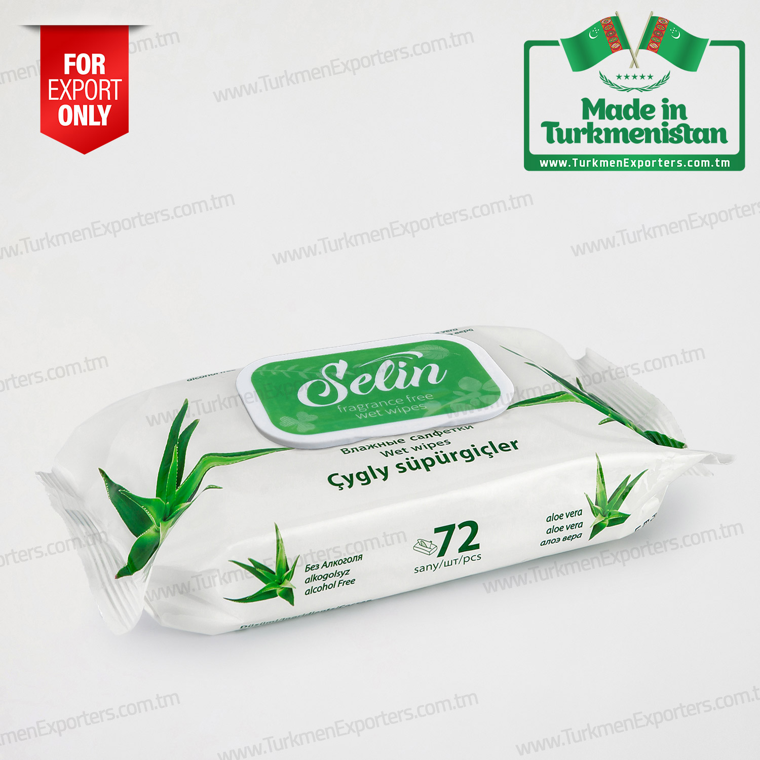 Aloe wera ysly çygly süpürgiç Selin 72 ýaprak | Umytly Nesil HJ