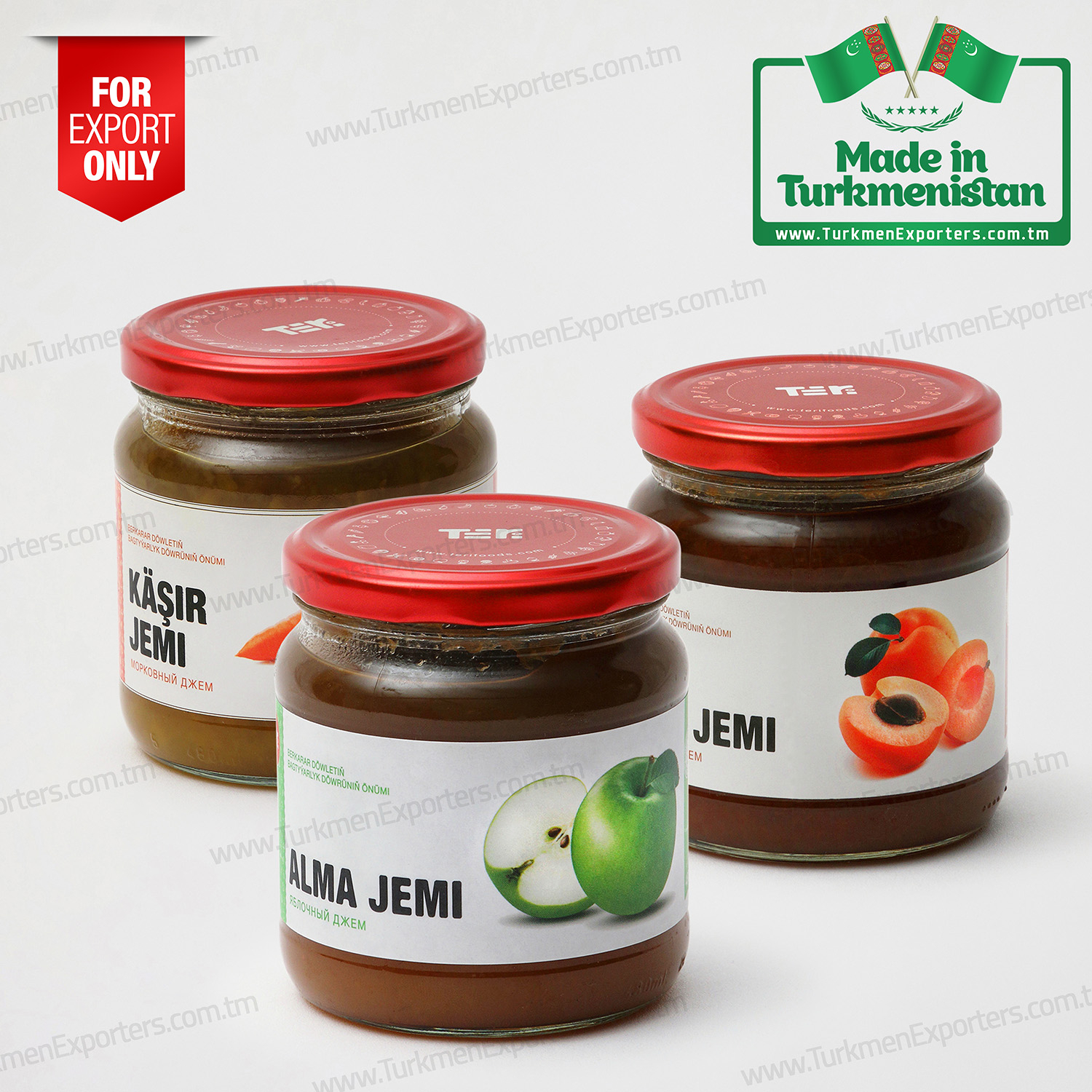 Jams wholesale from Turkmenistan | Ayly Yaz economic society 