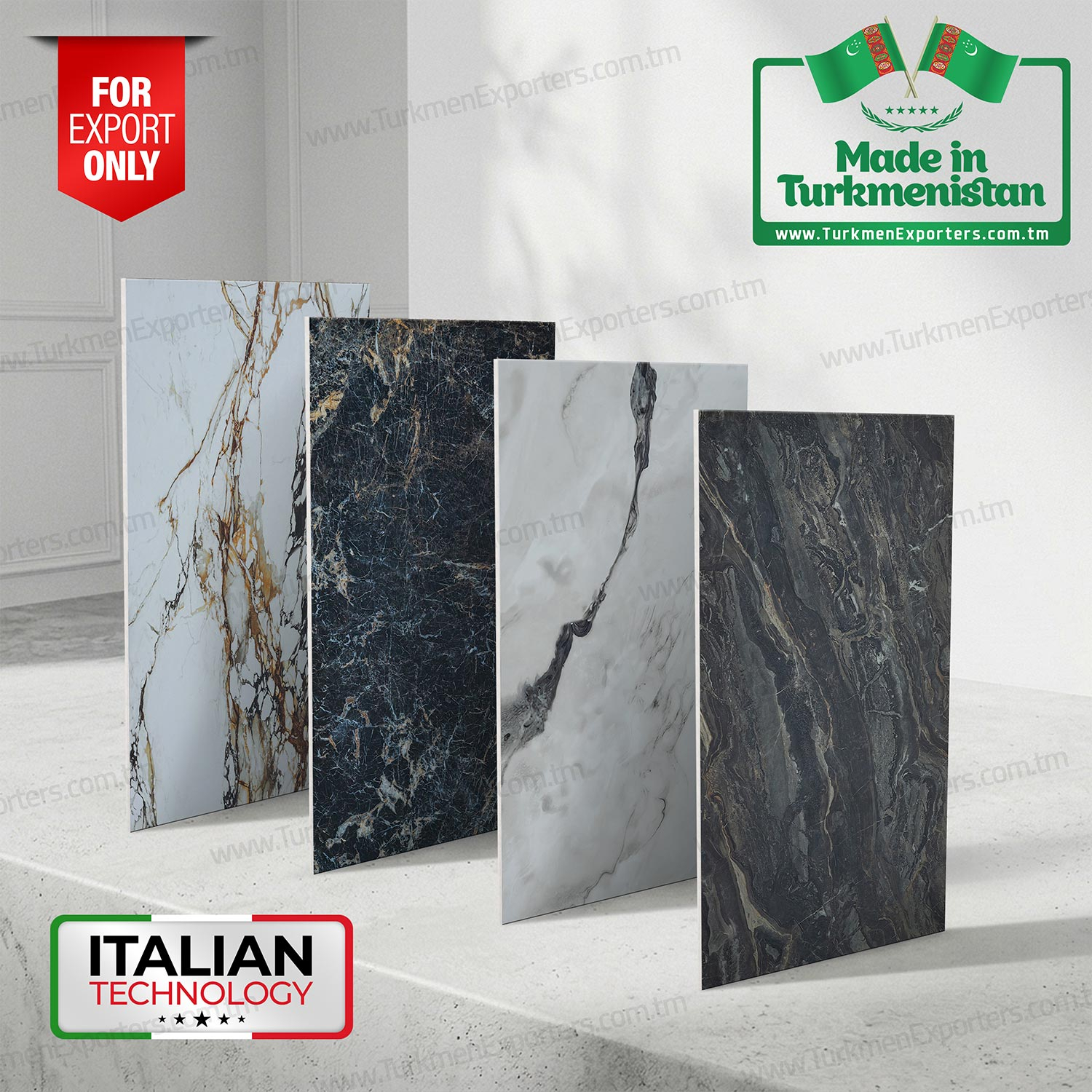 Ceramic tiles in Turkmenistan wholesale for export | Eziz Doganlar Keramika ES