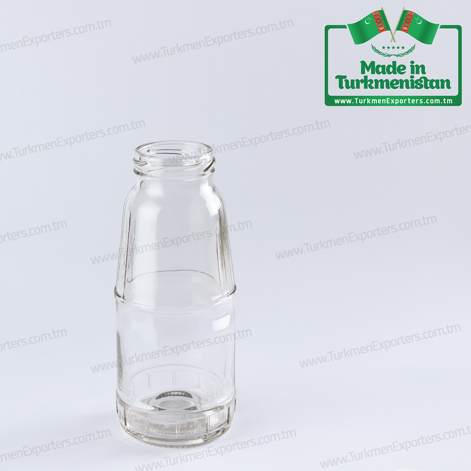 Glass bottle for fruit juice in Turkmenistan | Turkmen Ayna Onumleri enterprise
