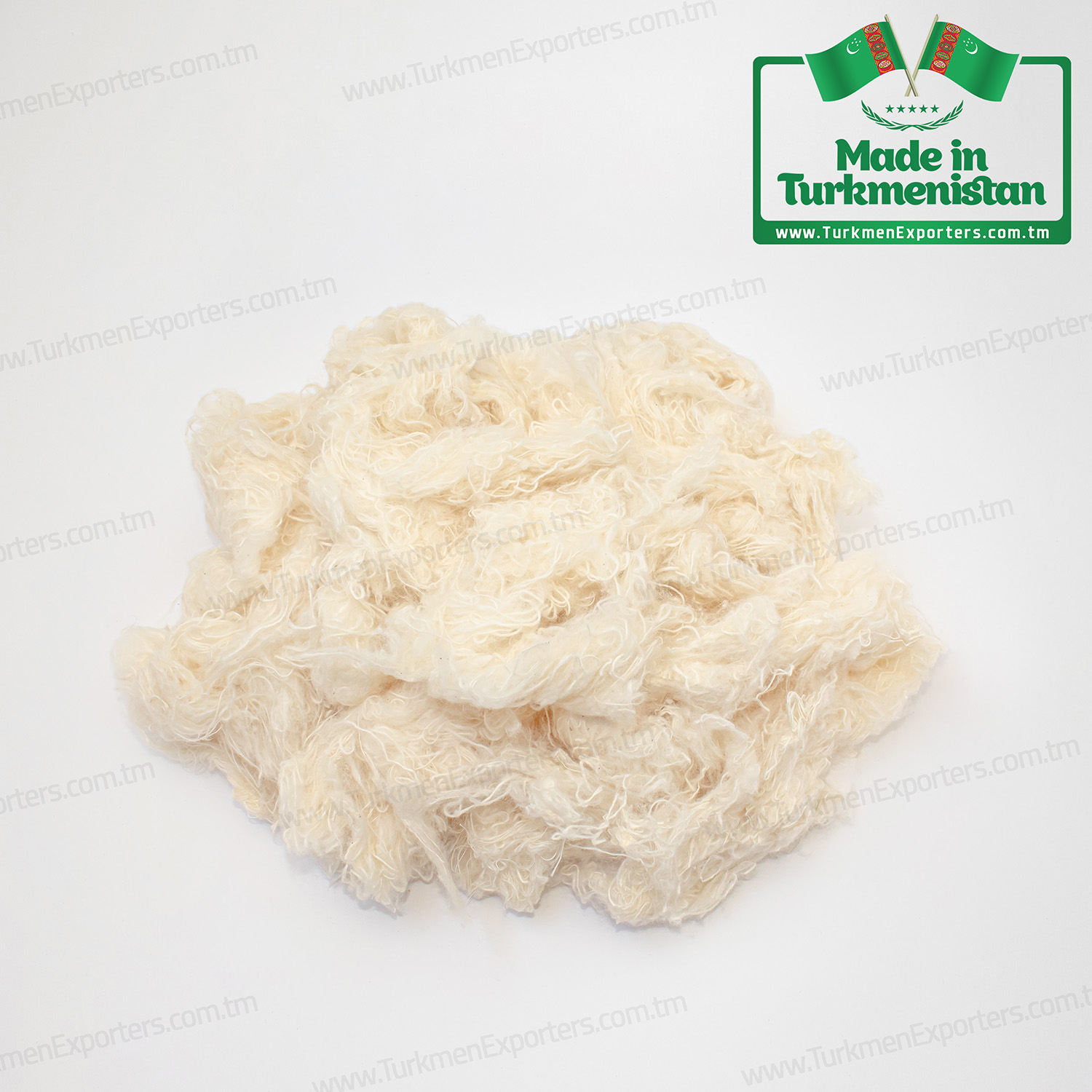 Cotton yarn waste shoddy | Turkmen Export, Import & Trading Services Company
