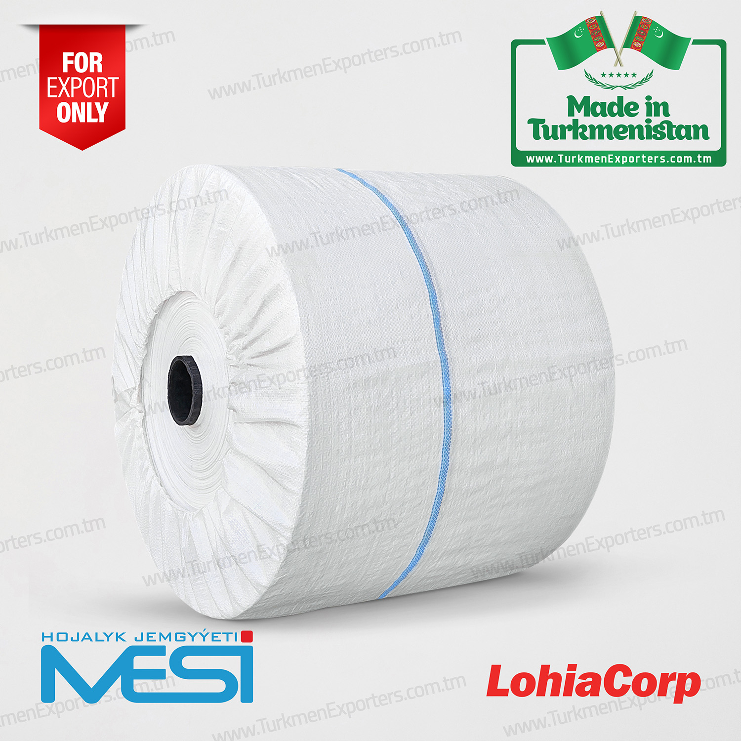 Polypropylene woven roll Made in Turkmenistan | Mesi economic society