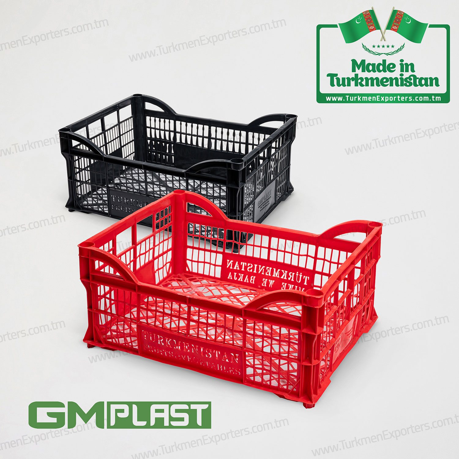 Plastic crate wholesale from Turkmenistan | GM Plast