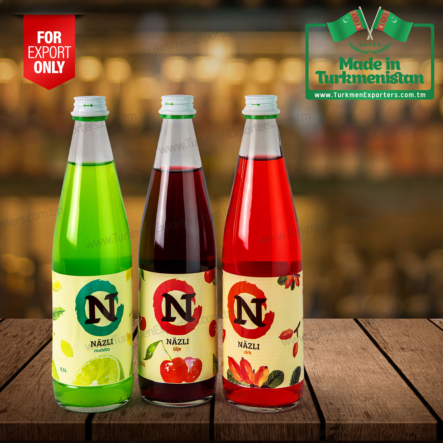 Non-alcoholic beverage in Turkmenistan wholesale for export | Yupekchi economic society