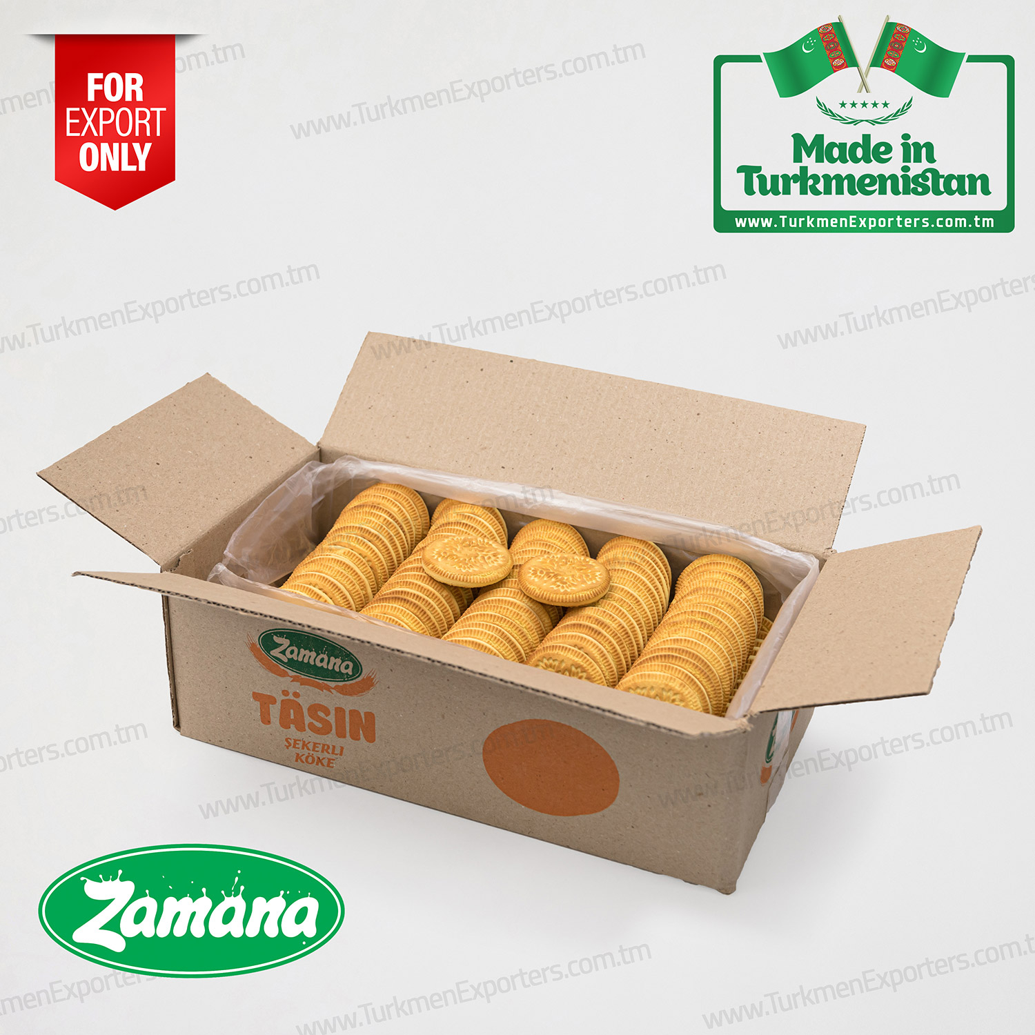 Zamana şekerli kurabiye 3 kg | Zamana limited şirketi