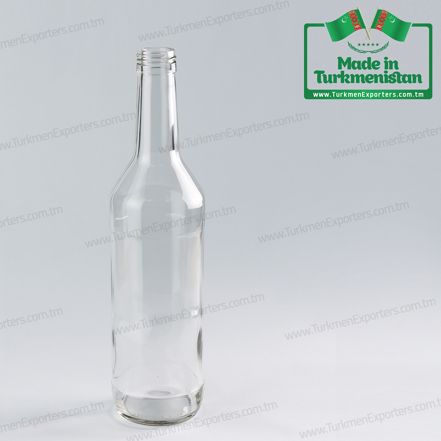Glass bottles for alcoholic drinks Made in Turkmenistan | Turkmen Ayna Onumleri enterprise