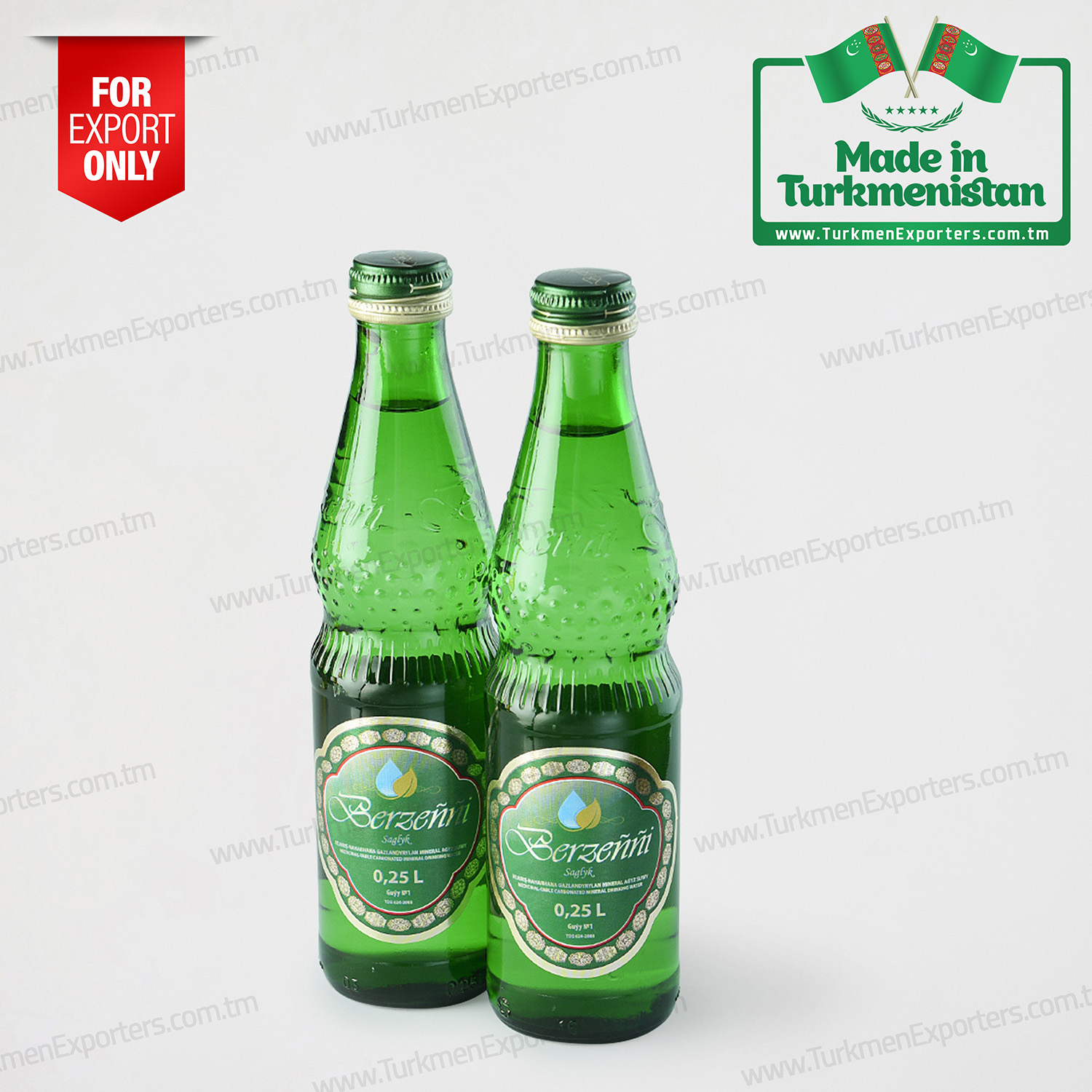 Mineral bejeriş suwy Berzeňňi 0,25L | Berzeňňi mineral bejeriş suwy kärhanasy