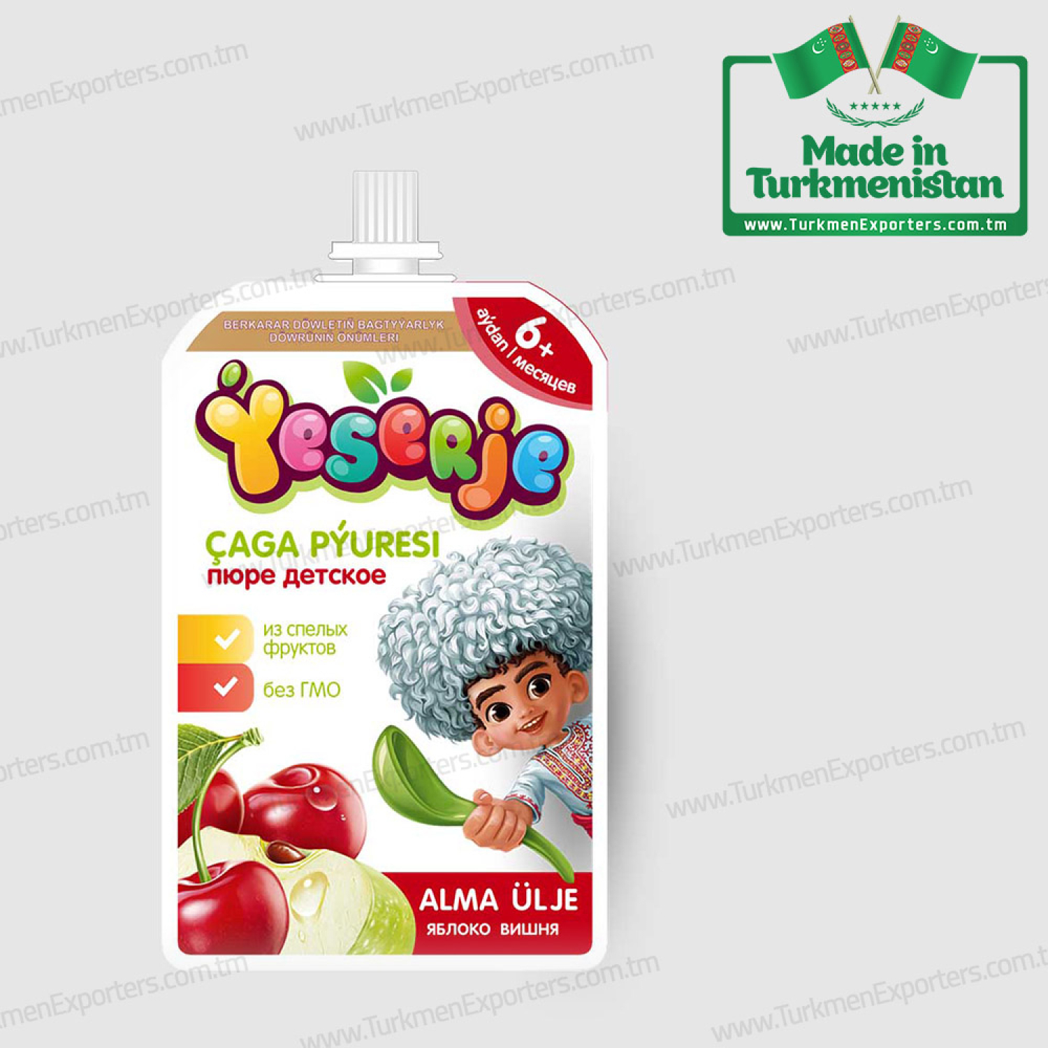 Alma & Ülje çaga püresi Ýeserje 90gr | Parahat HK