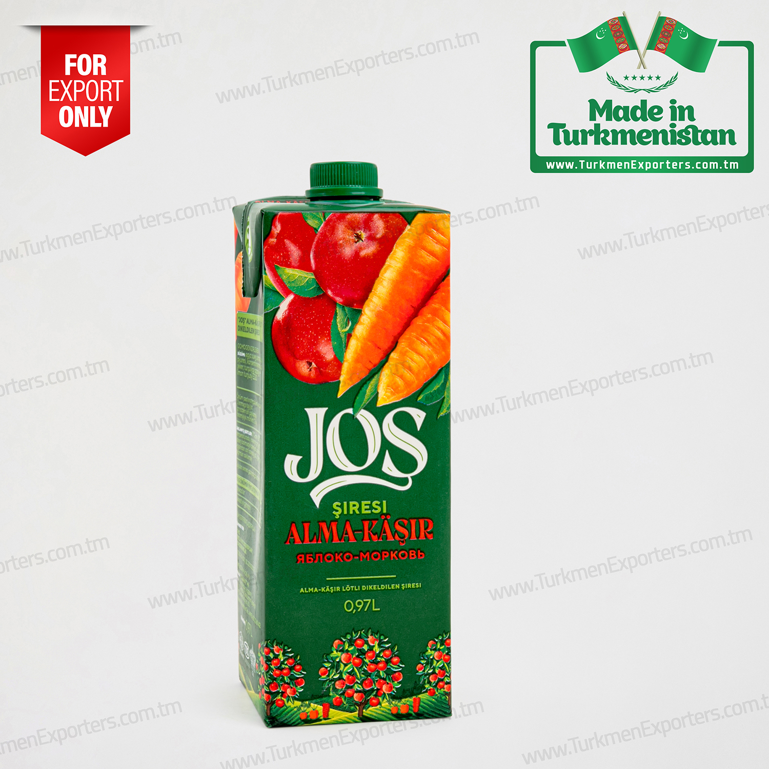 Apple& Carrot fruit juice Josh 0.97 Litre | Parahat individual enterprise
