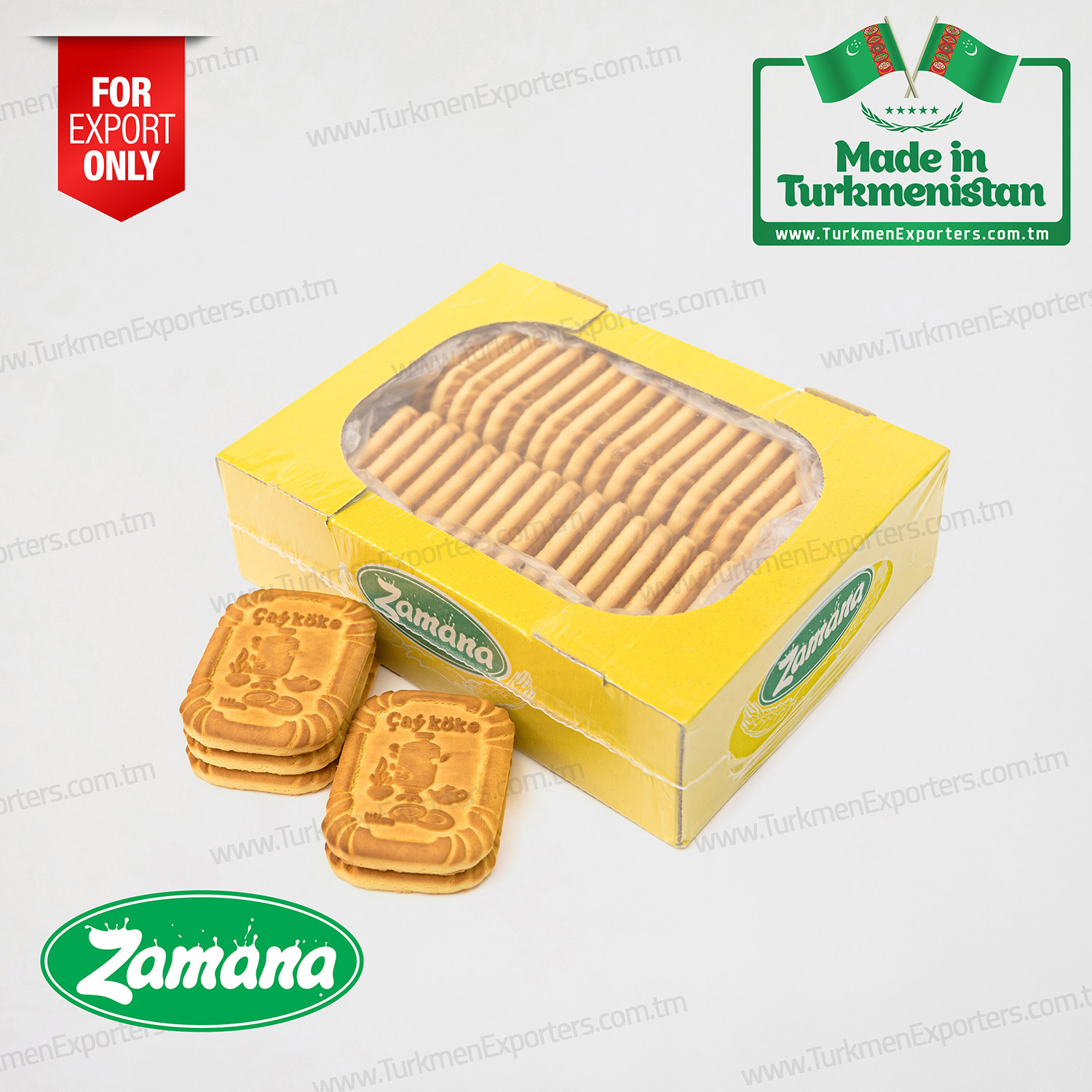 Sugar cookies wholesale for export from Turkmenistan | Zamana economic society