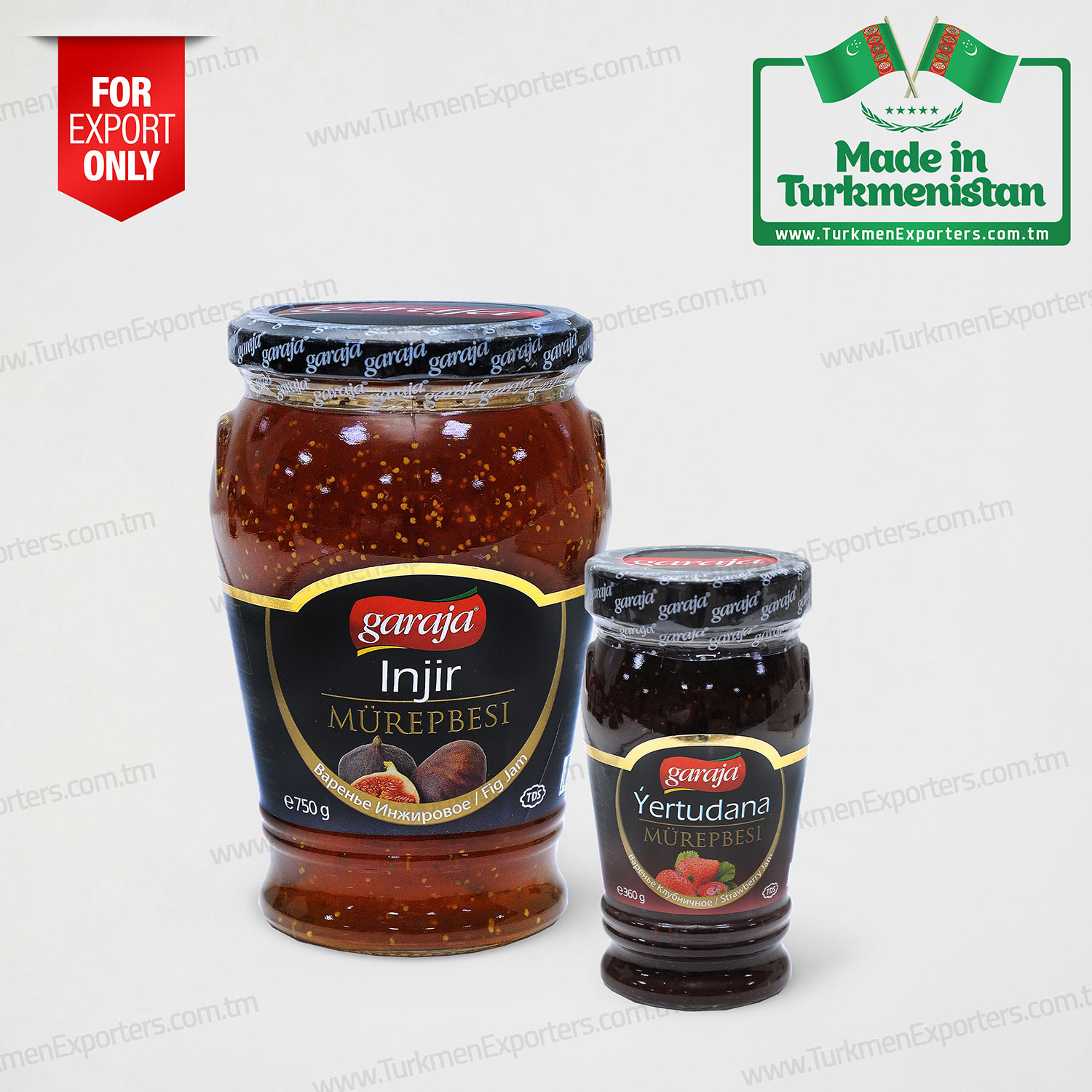 Fruit jams wholesale from Turkmenistan | Yakyn Dost economic society