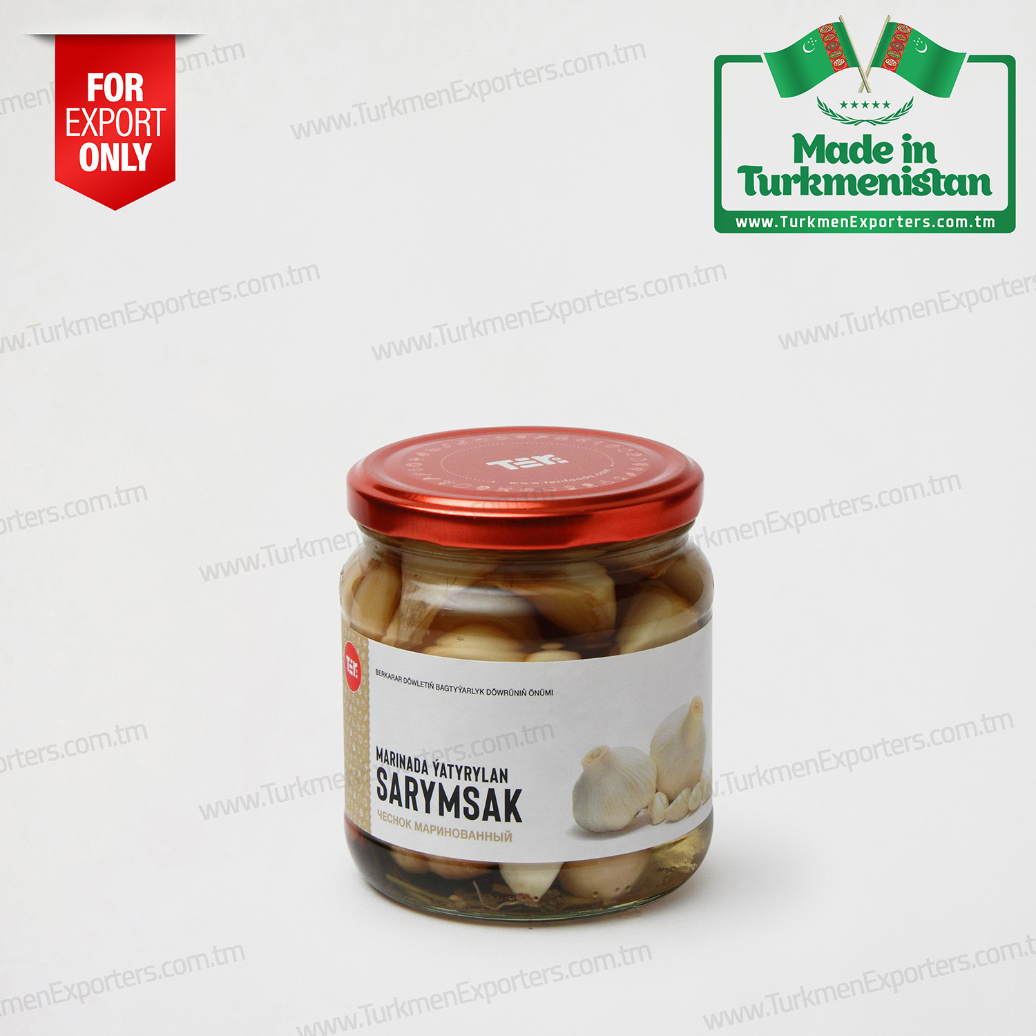 Pickled garlic Teri 480gr | Ayly Yaz economic society 