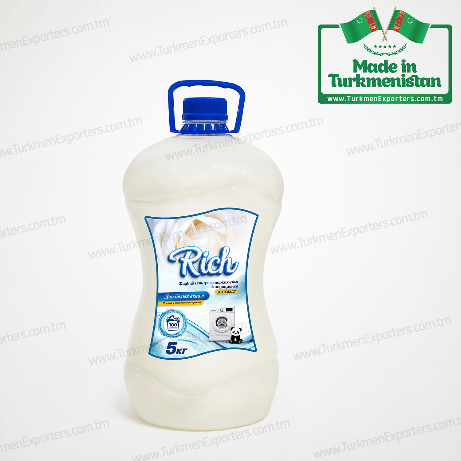 Liquid laundry detergent Rich 5L | Altyn Yol individual enterprise