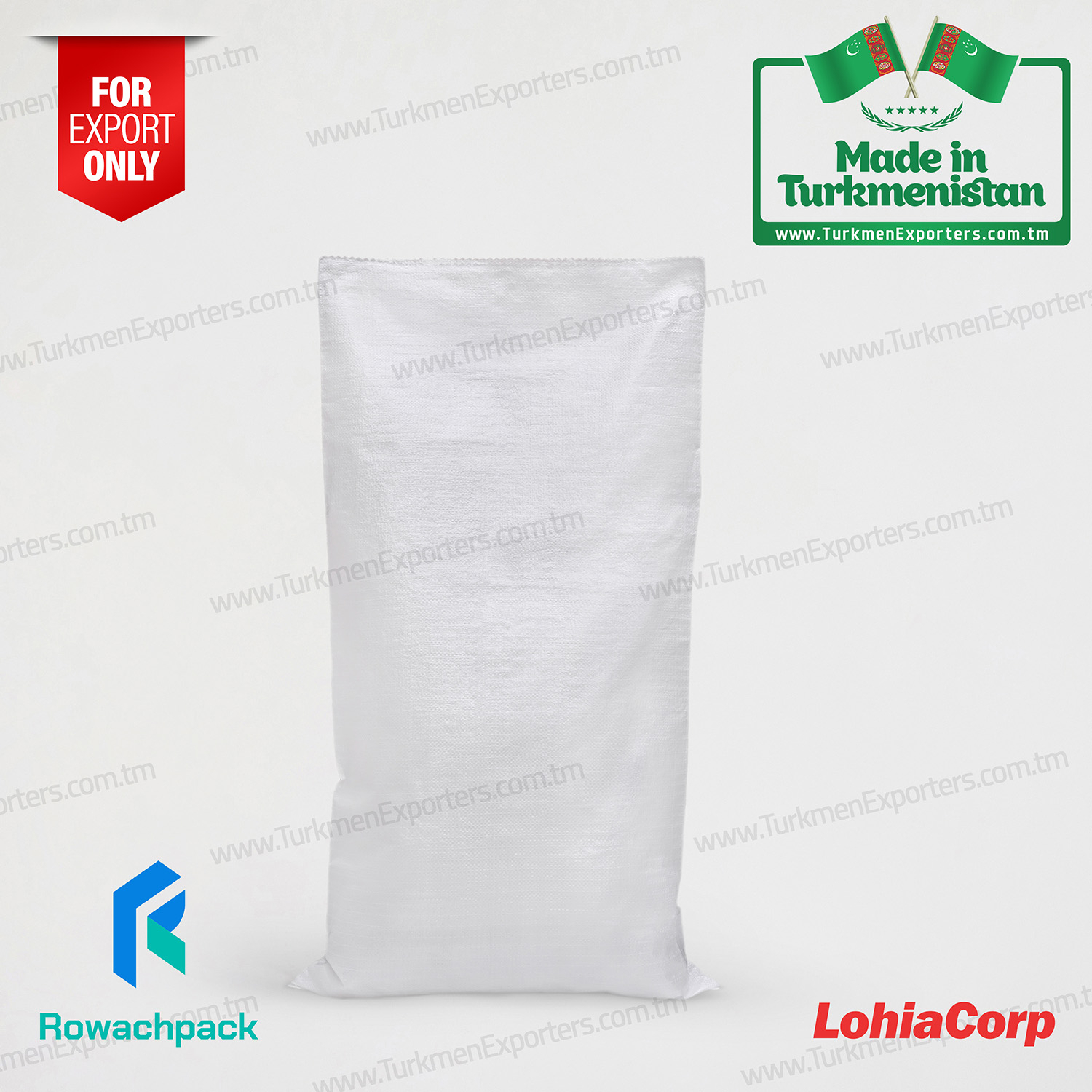 Woven polypropylene bag 56cm x 106cm | Rowachlan Galkynysh individual enterprise 