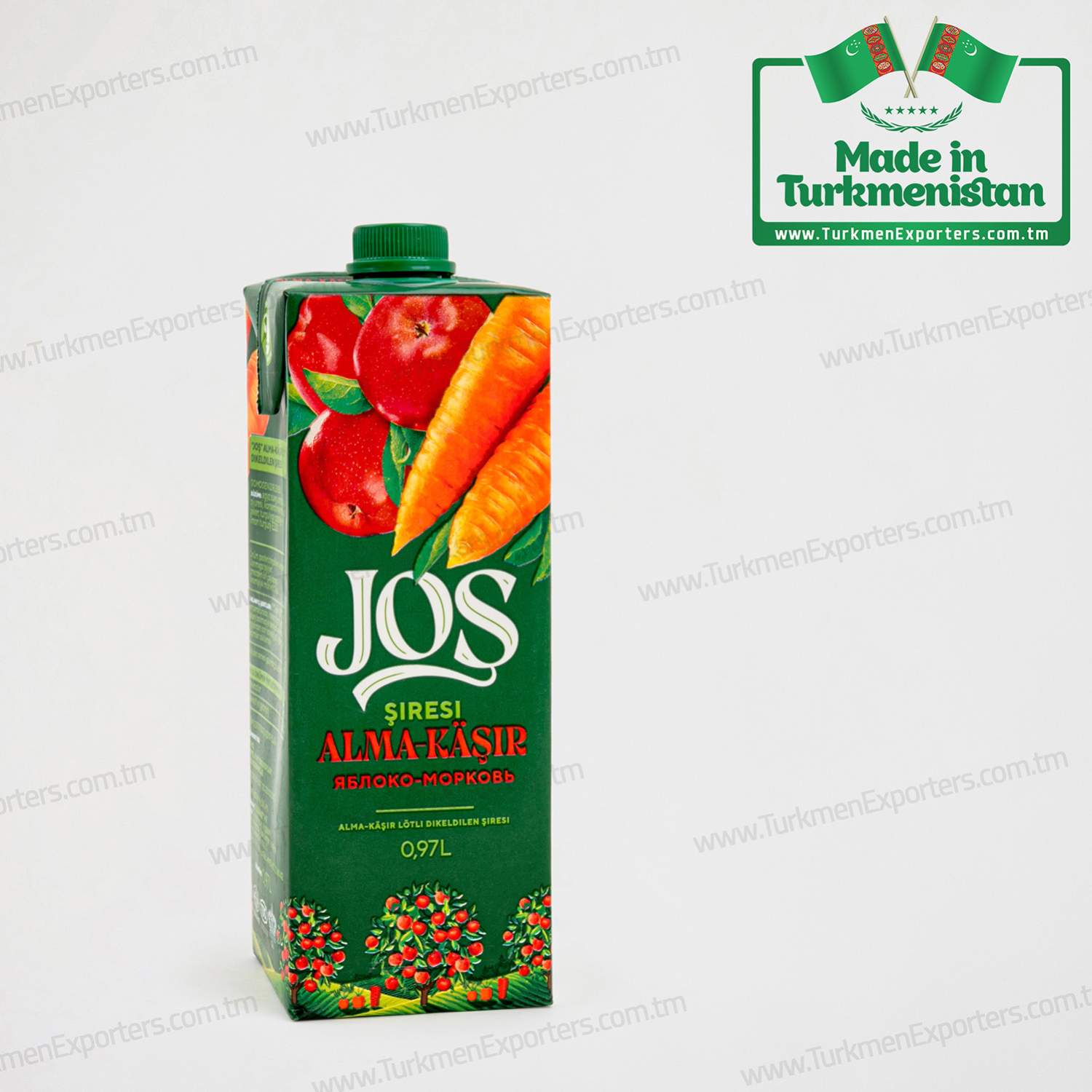 Apple& Carrot fruit juice Josh 0.97 Litre | Parahat individual enterprise