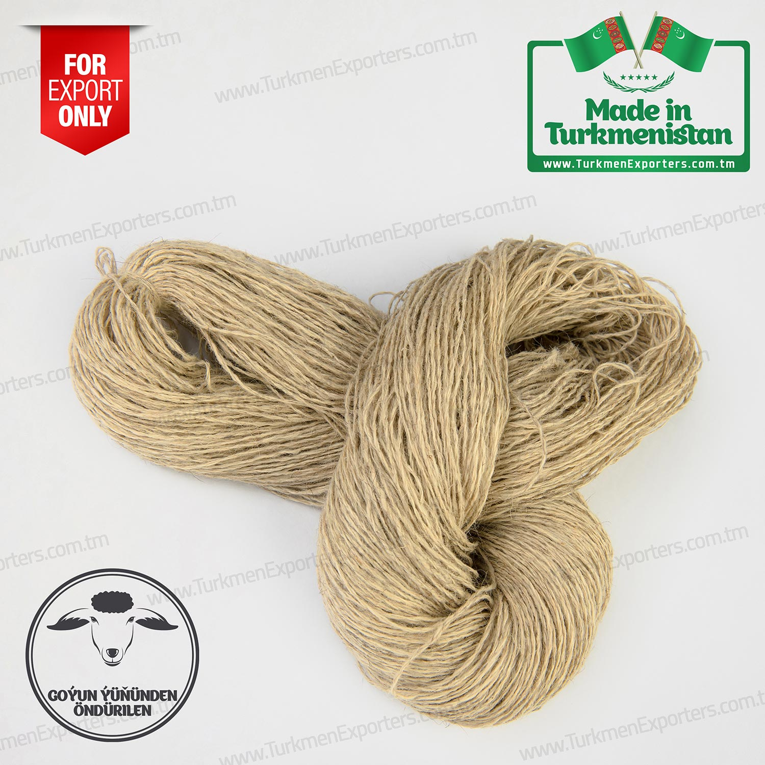 Yün ipliği Türkmenistan ürünü toptan | Kervenler özel şirketi
