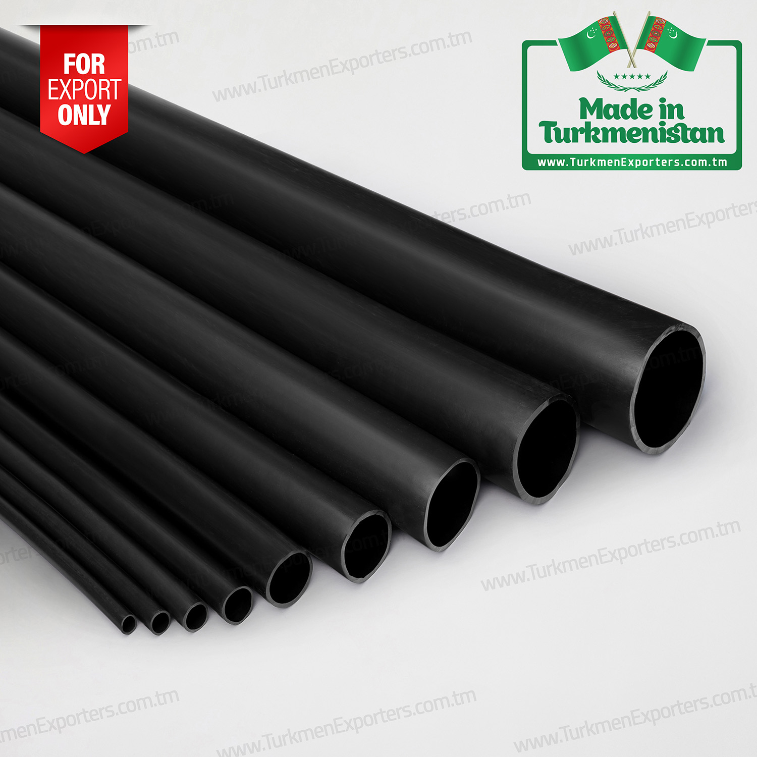 Polyethylene (LDPE) pipes | Agzybir Oy individual enterprise