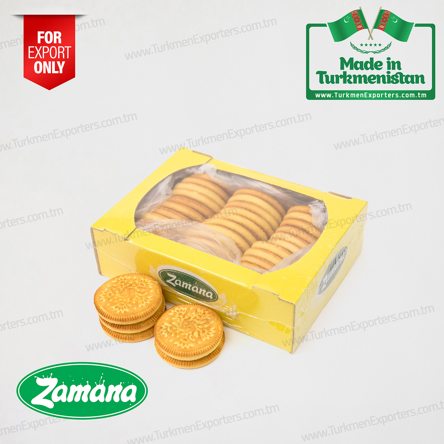 Zamana sugar cookies Tasin 500gr | Zamana economic society