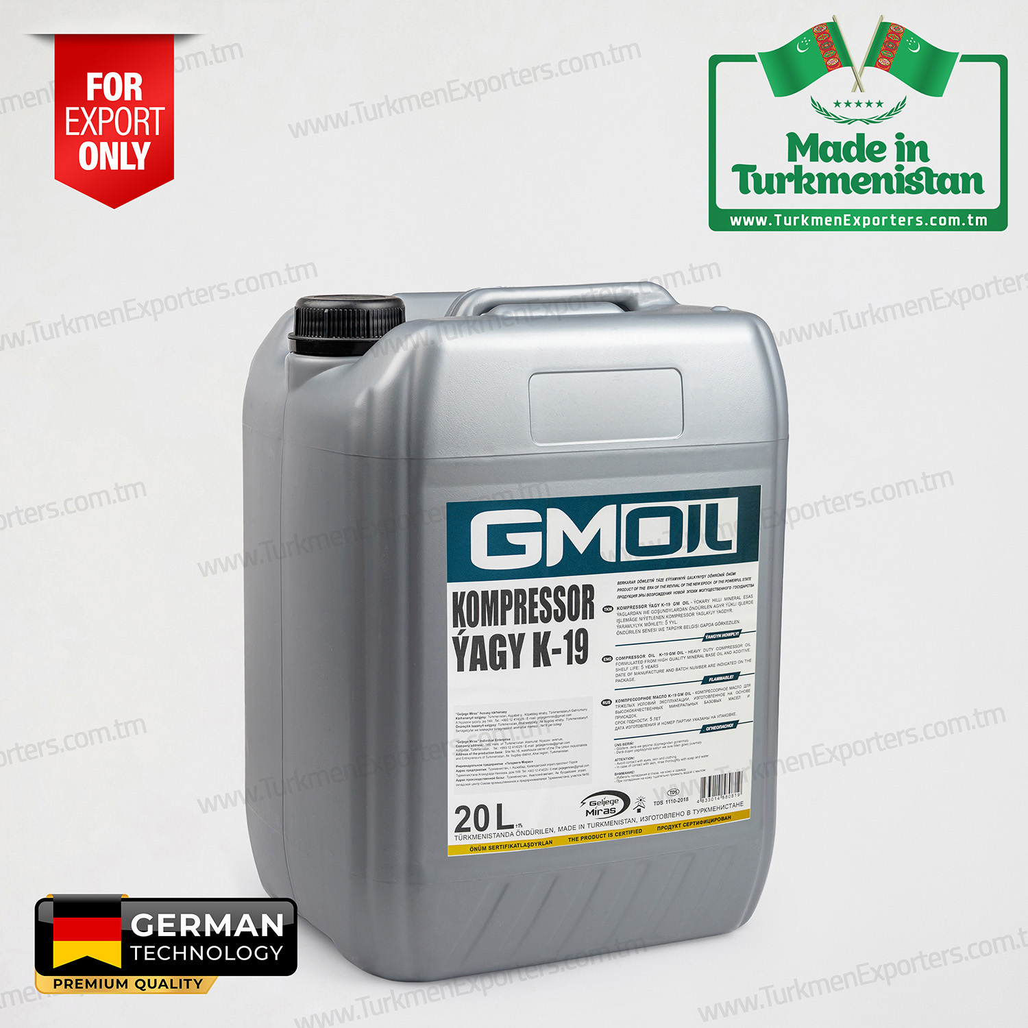 GM Oil kompressor ýagy | Geljege Miras HK