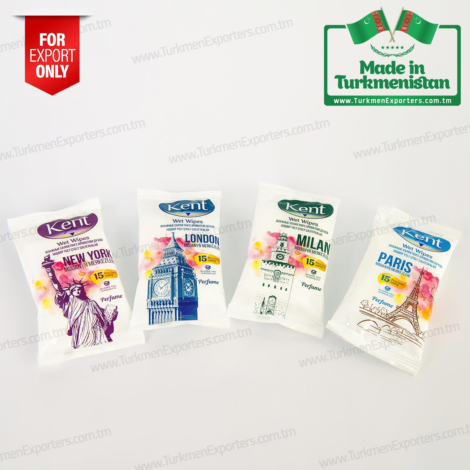 Wet wipes in Turkmenistan | Umytly Nesil economic society