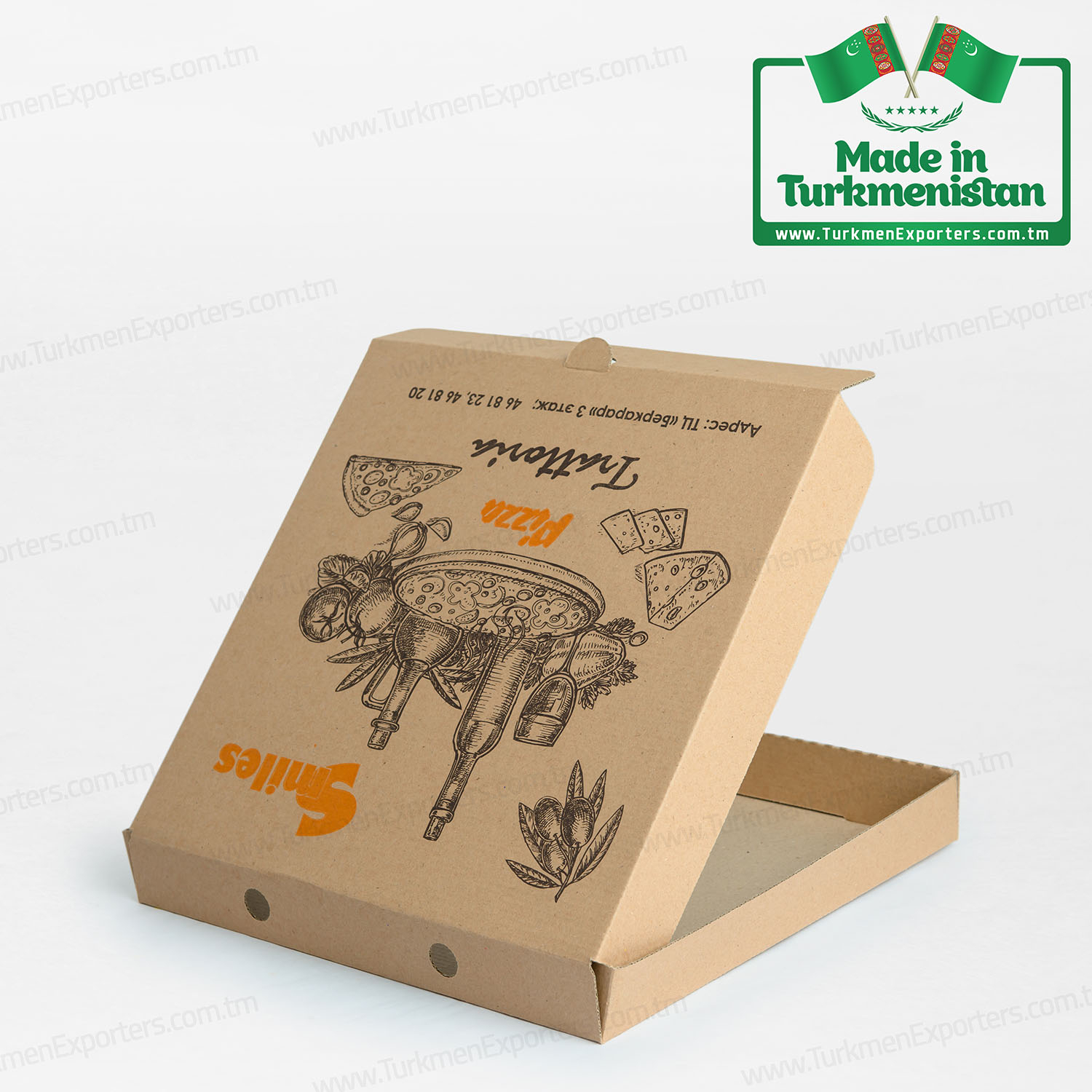 Turkmenistan cardboard box wholesale for export | Baka individual enterprise