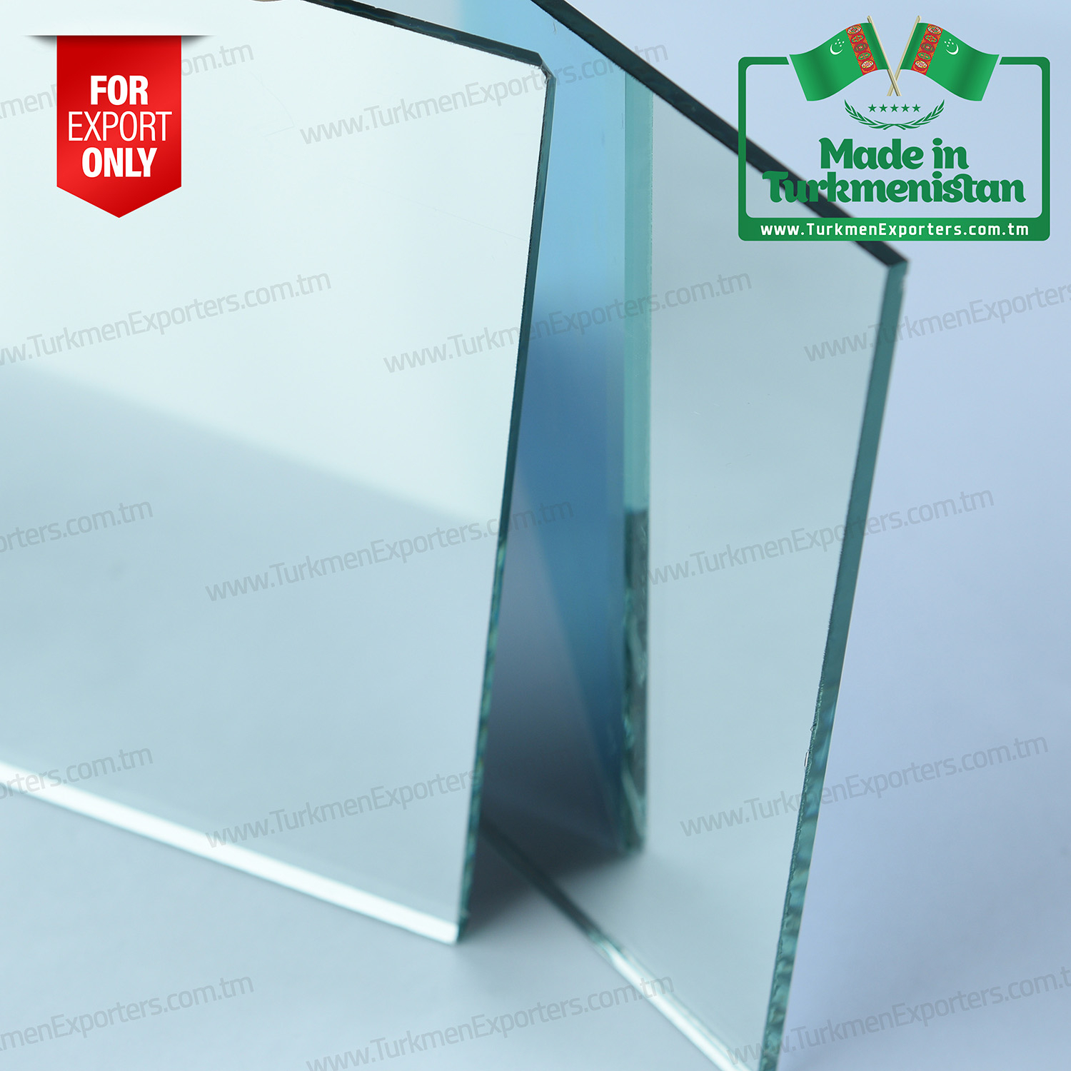 Листовое зеркало Продукция Туркменистана | Предприятие Туркмен Айна Онумлери