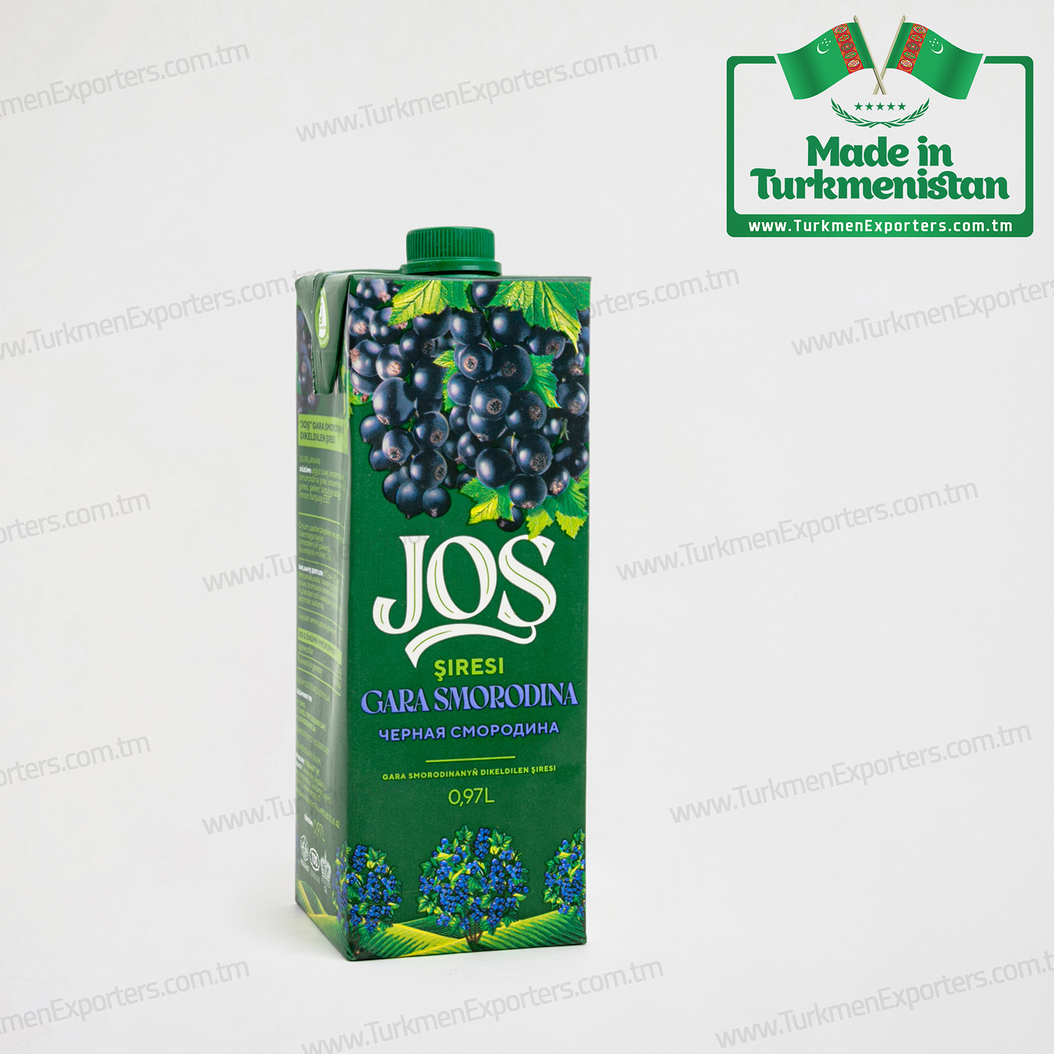Black currants fruit juice Josh 0.97 Litre | Parahat individual enterprise