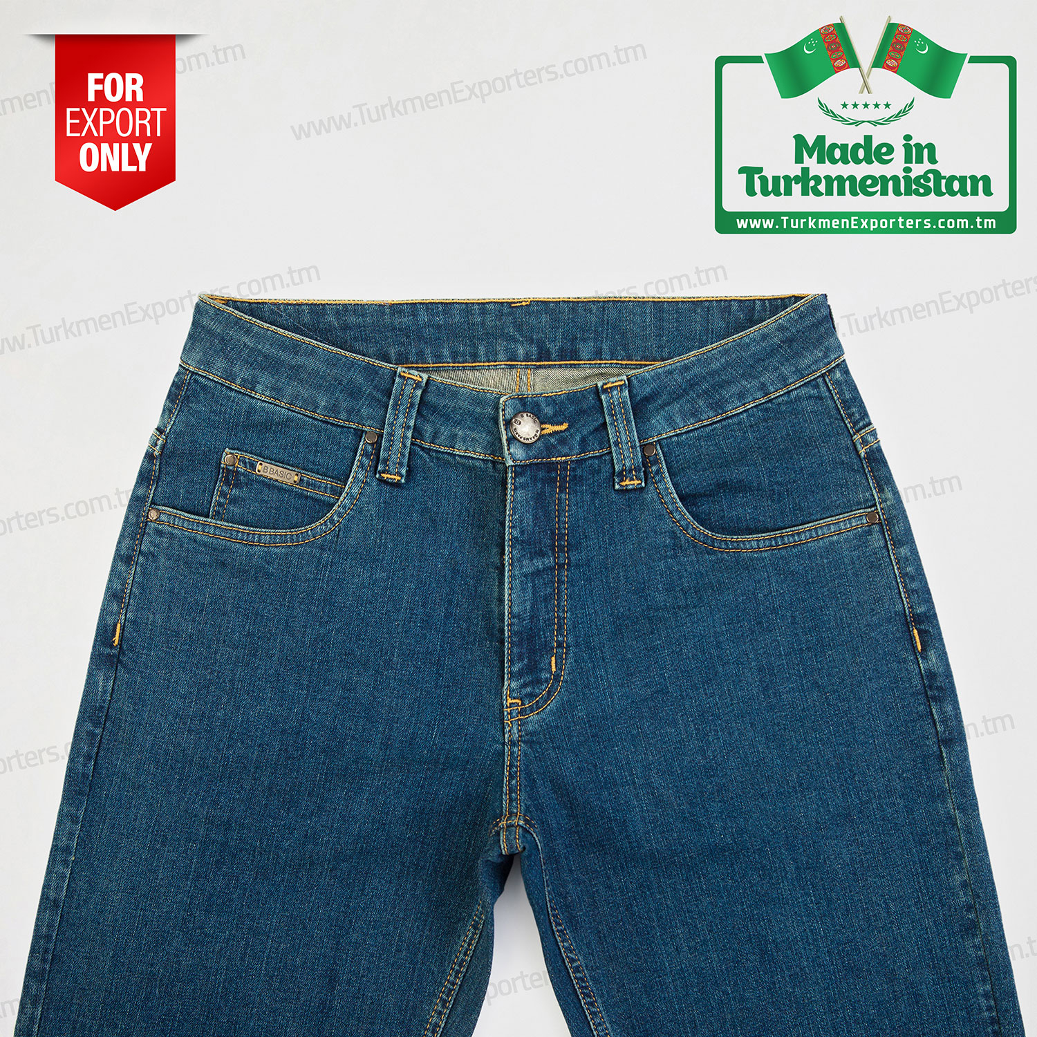 Джинсы производства Туркменистан оптом на экспорт | Туркмен Экспорт Торговые Услуги ИП