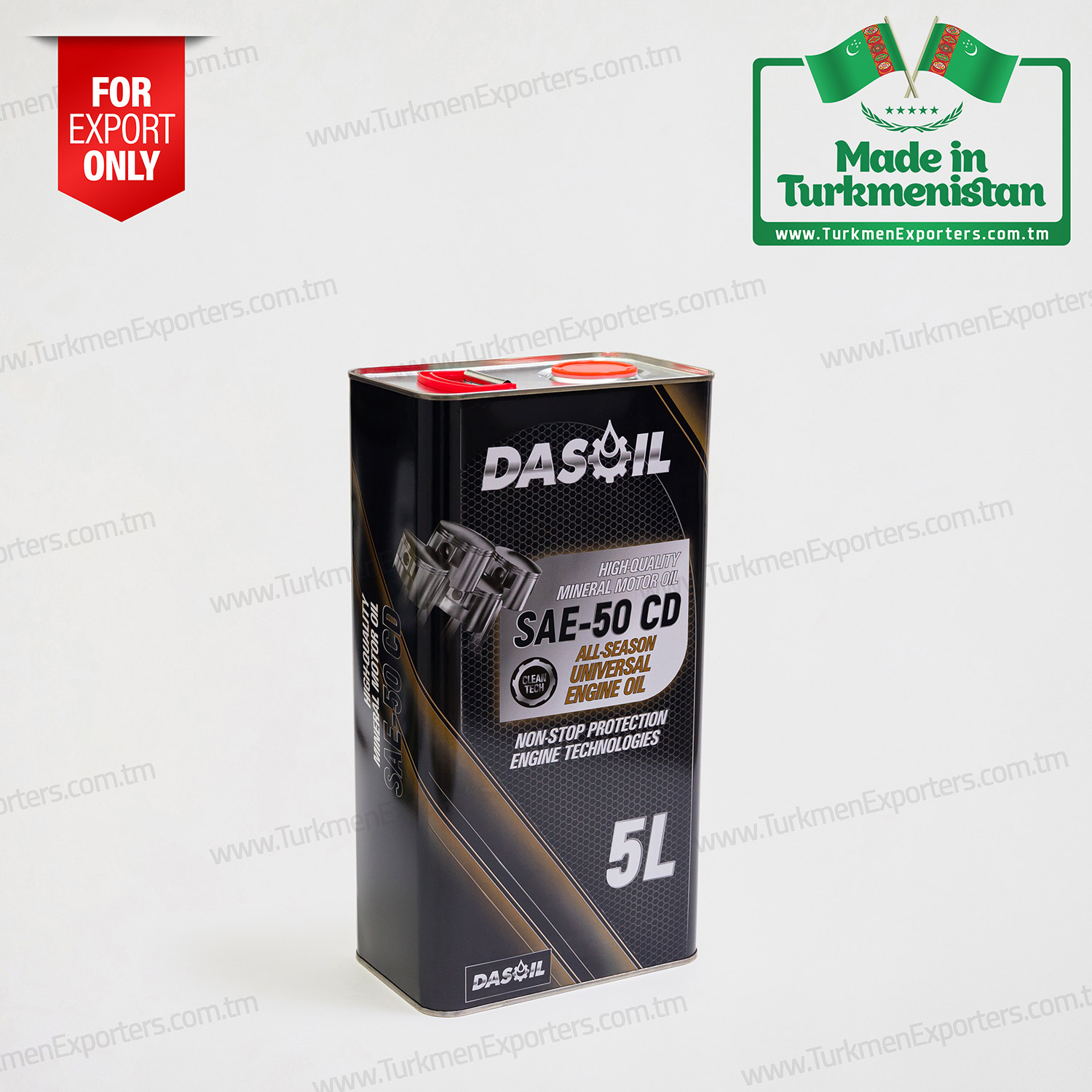 DASOIL mineral motor ýagy SAE-50 CD | Ynamly Ýag HJ