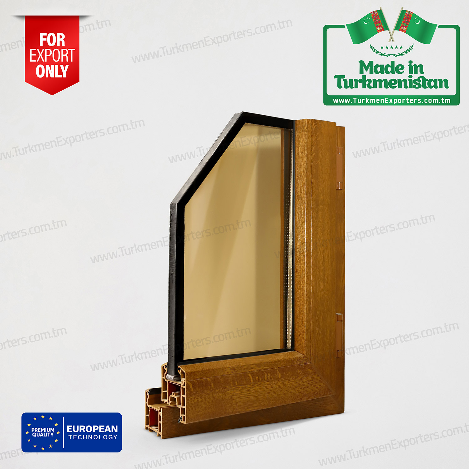 Türkmenistandan toptan PVC kapı ve pencere profilleri | Türkmen Pencere limited şirketi