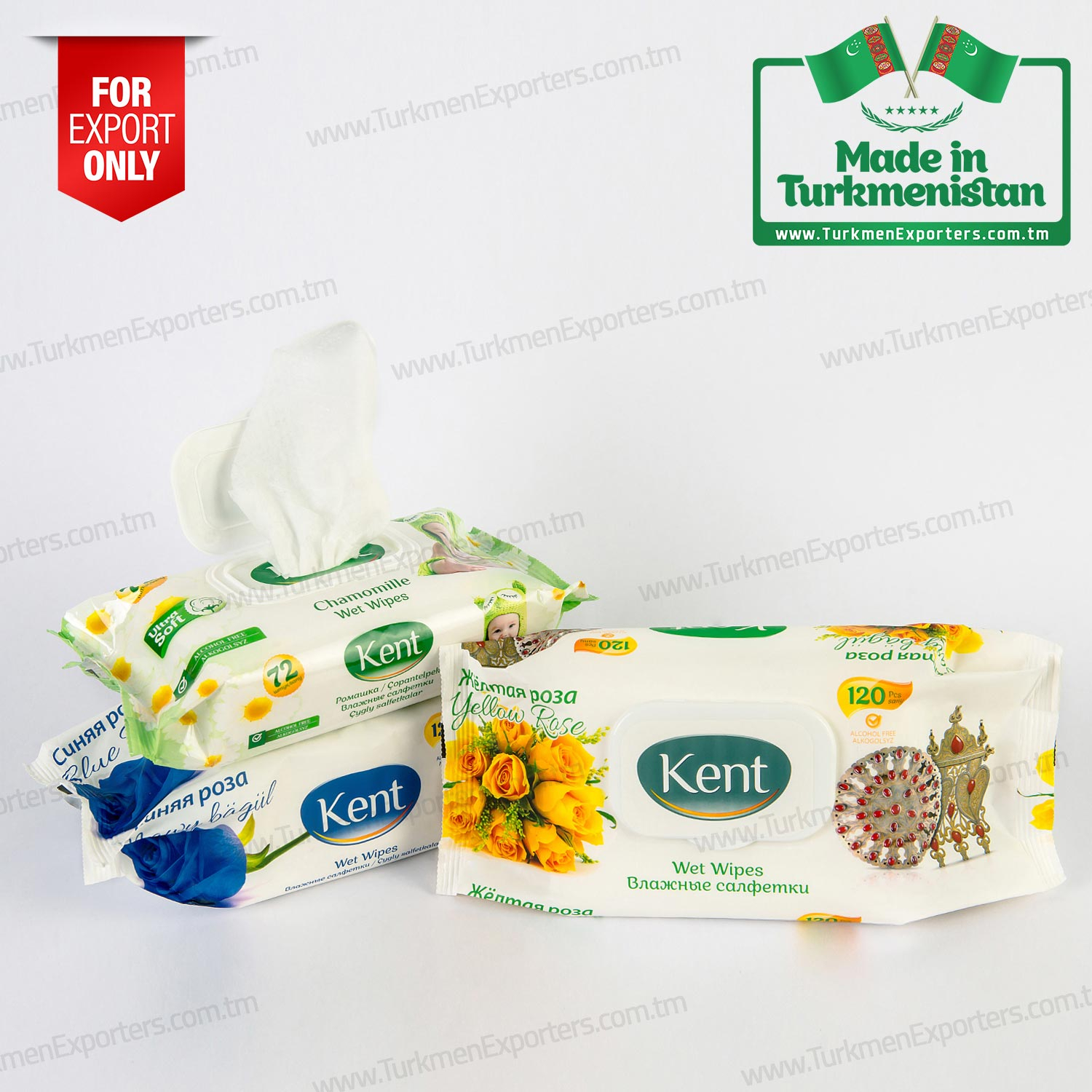 Wet wipes Made in Turkmenistan | Umytly Nesil economic society